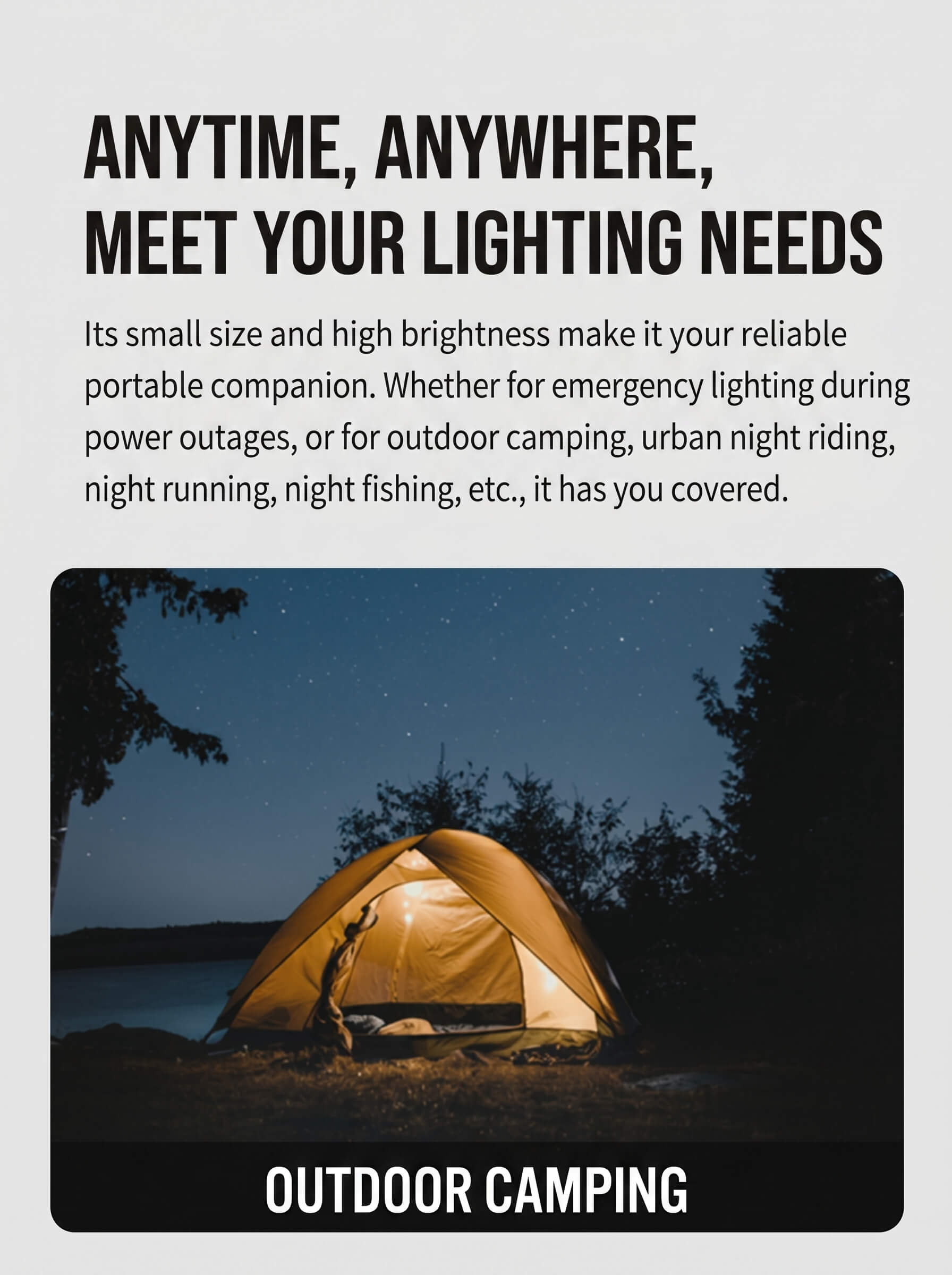 Natto Minimalist Zoom Flashlight