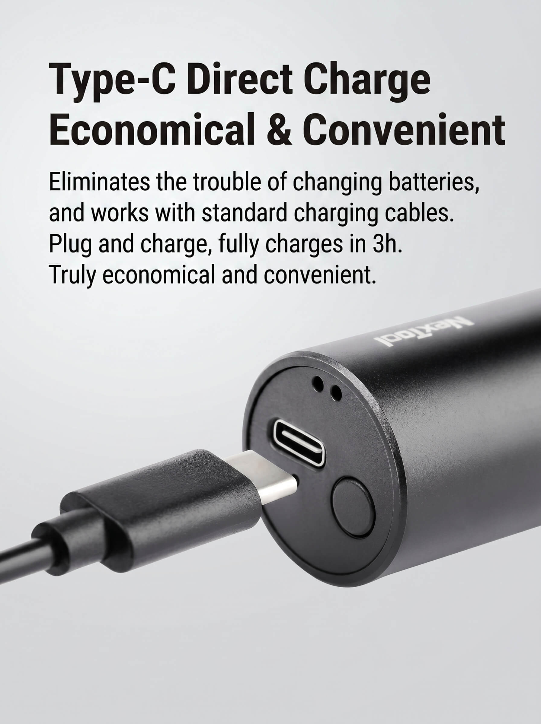 Natto Minimalist Zoom Flashlight