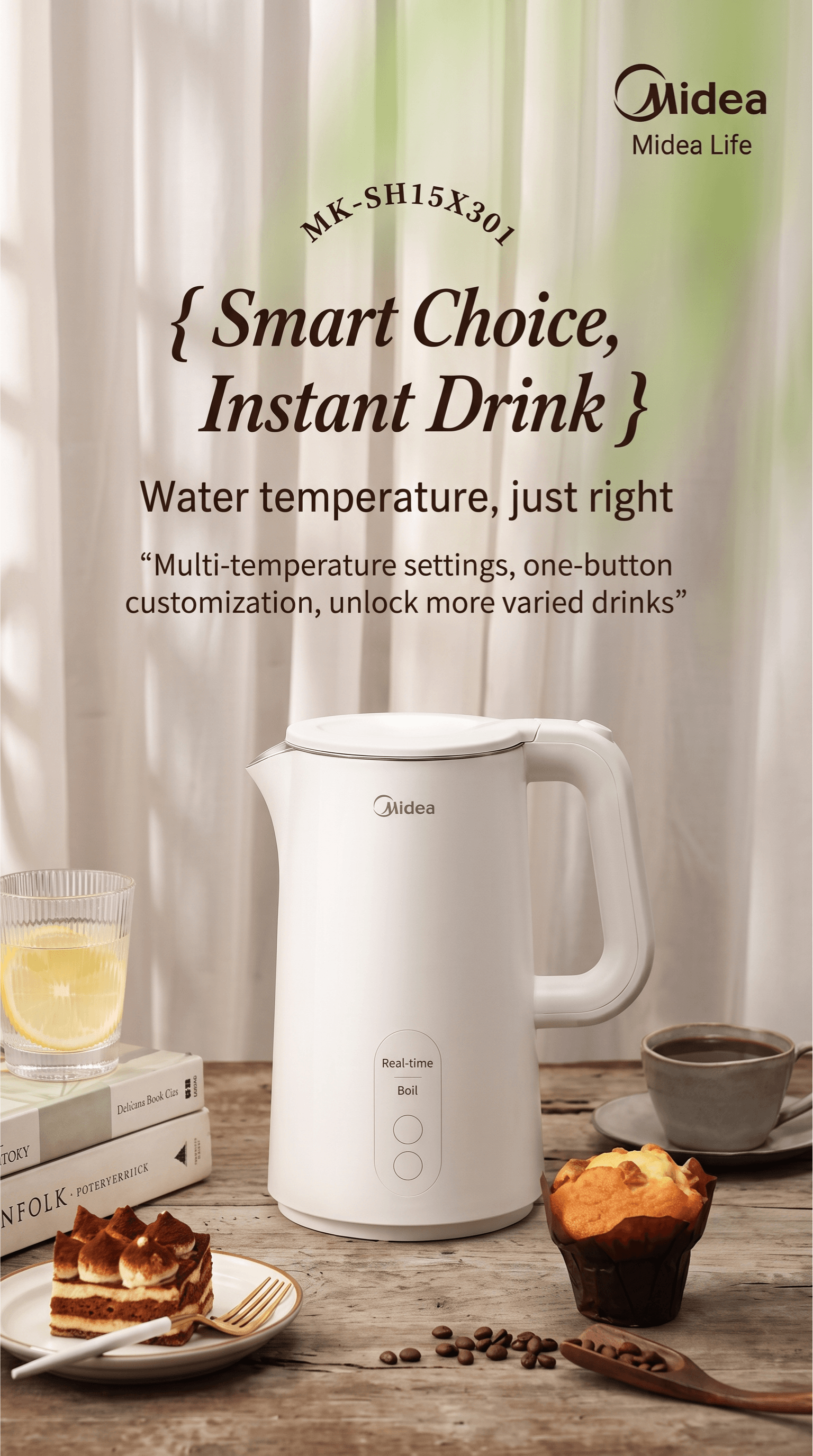 Midea Electric Kettle 1.5L