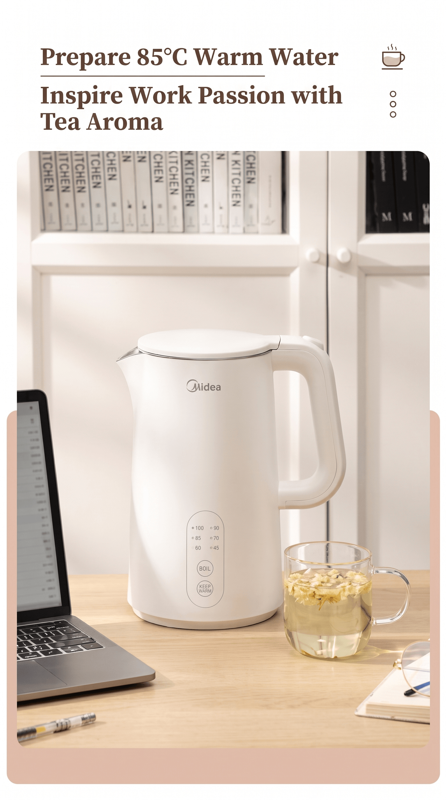 Midea Electric Kettle 1.5L
