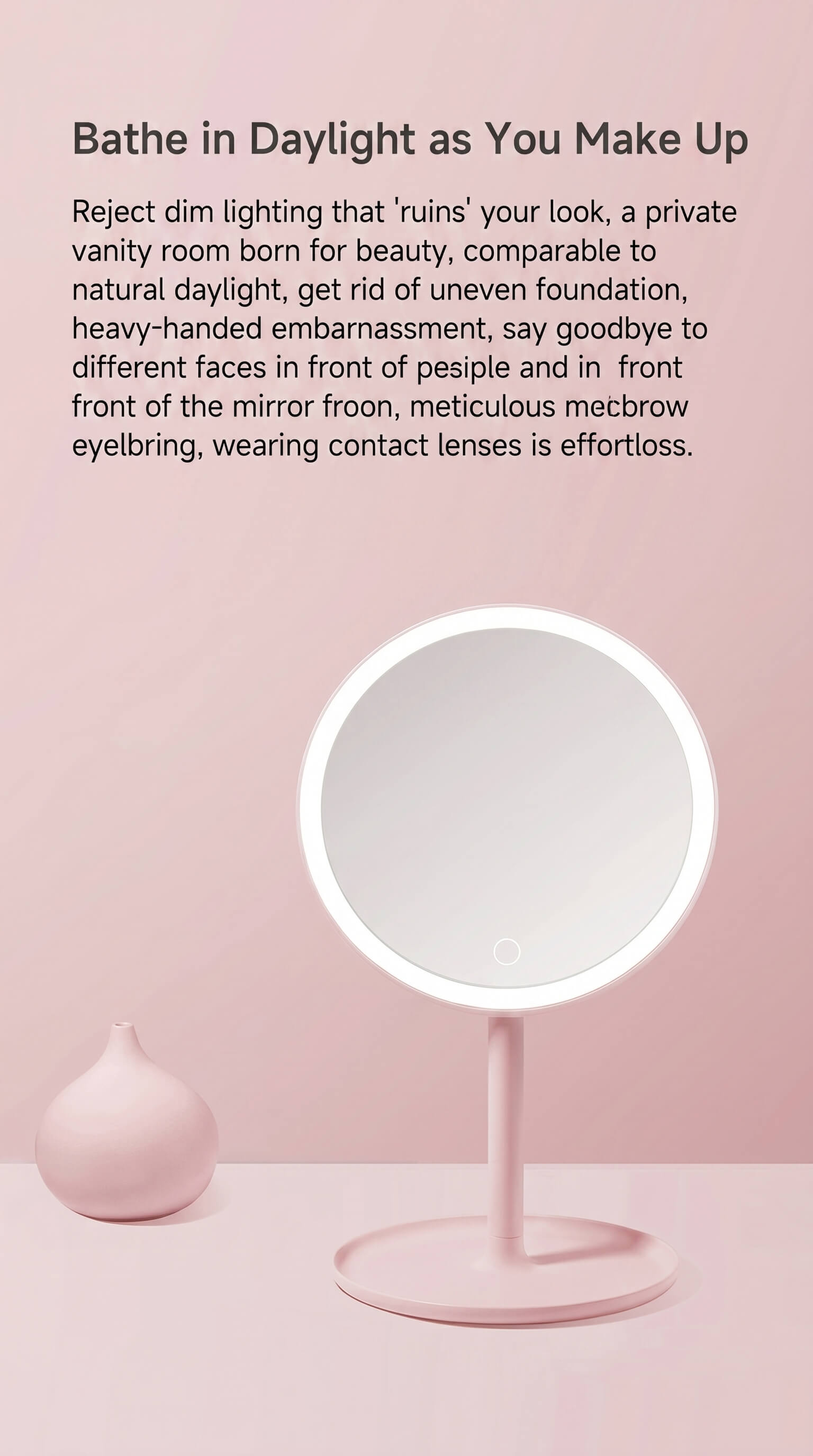 DOCO Daylight White Mirror