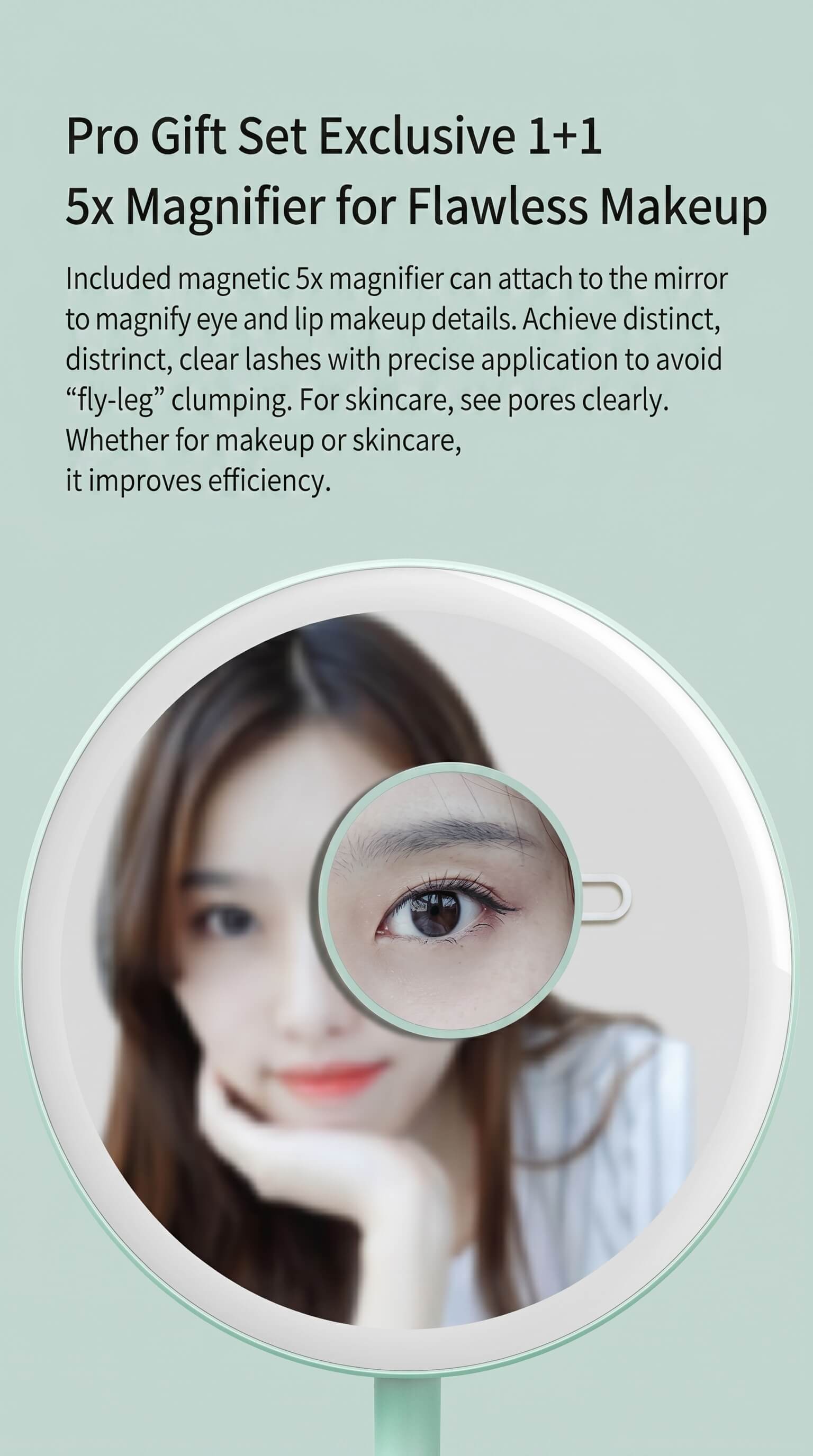 DOCO Daylight White Mirror