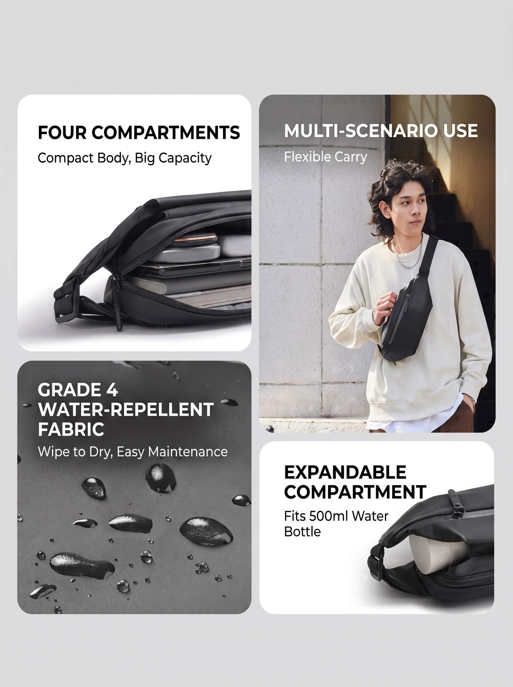 Mijia Multifunctional Sports & Leisure Chest Bag