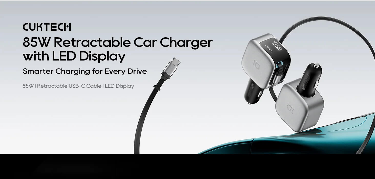 CUKTECH High-Power Multi-Port Car Charger