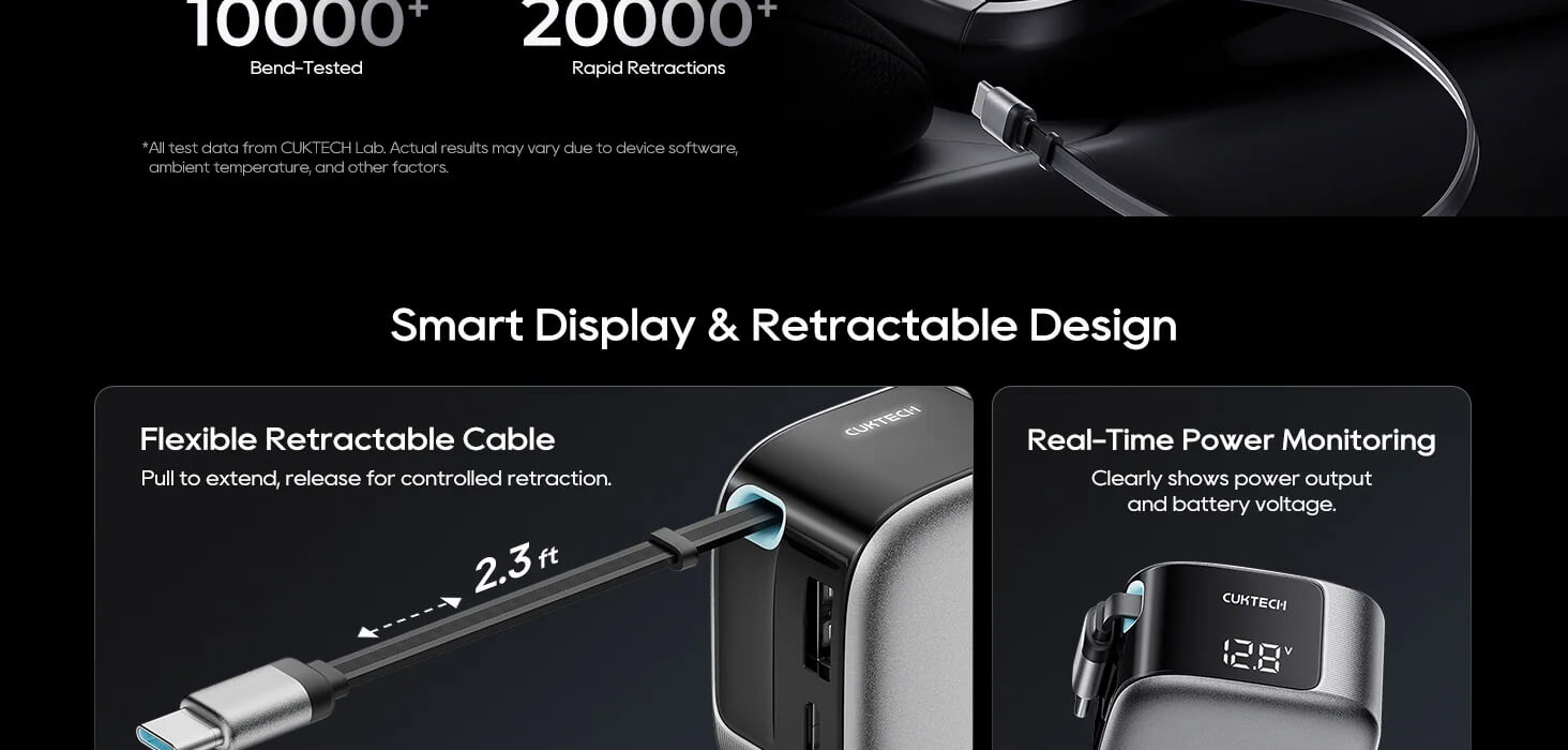CUKTECH High-Power Multi-Port Car Charger