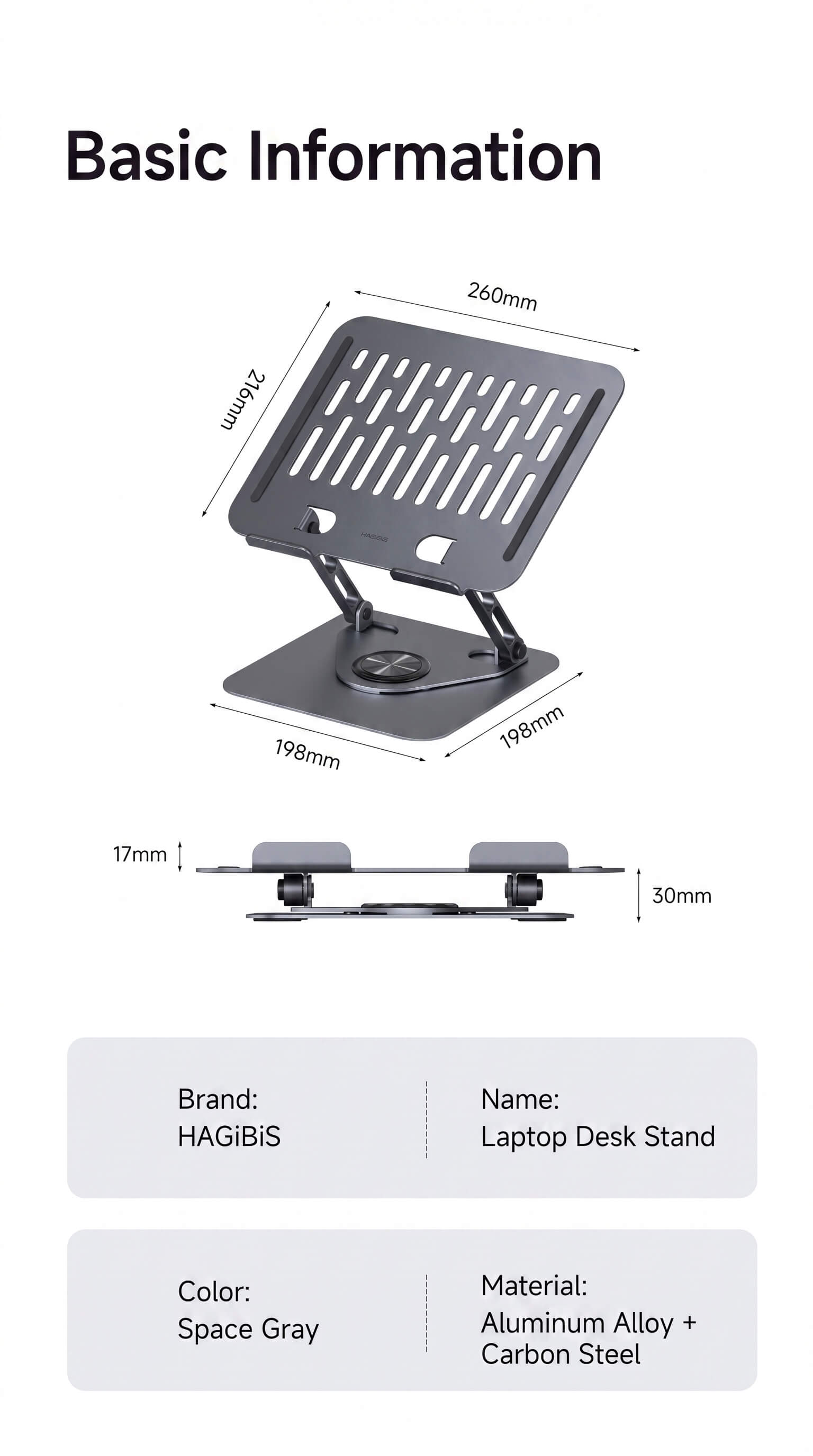 Haibeisi Laptop Stand