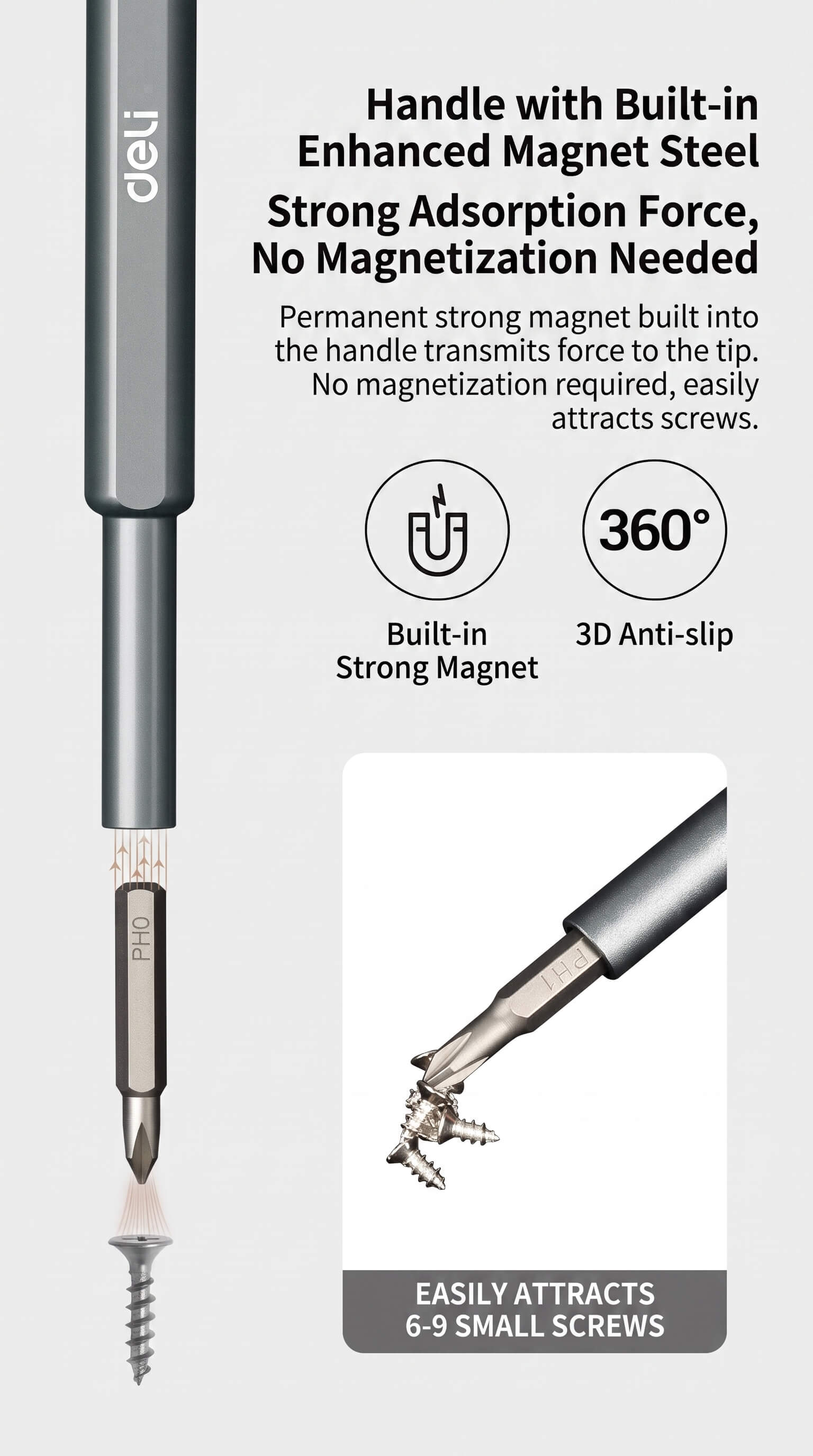 Deli 25-in-1 Precision Screwdriver Set