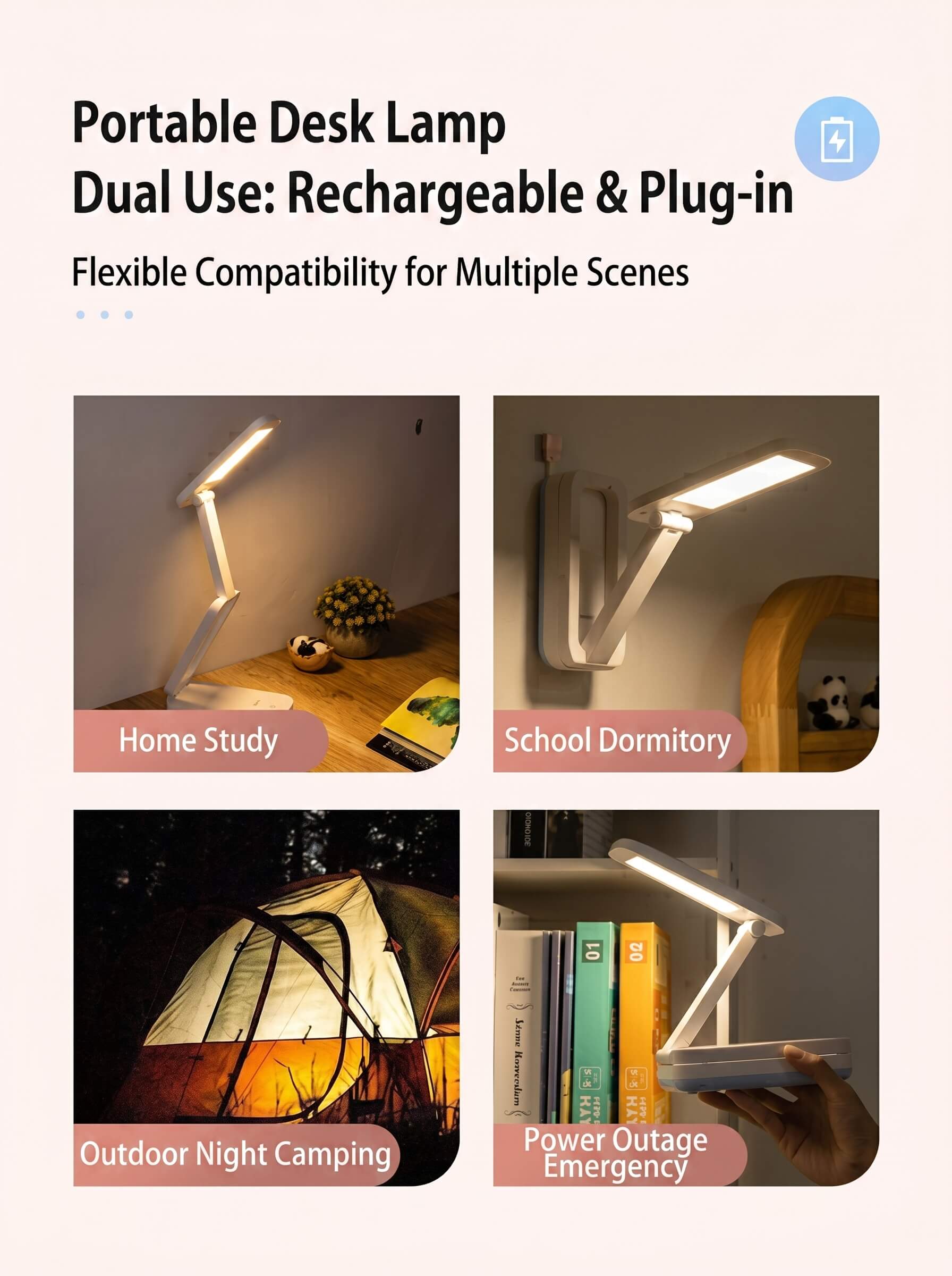 Midea M-Box Folding Desk Lamp