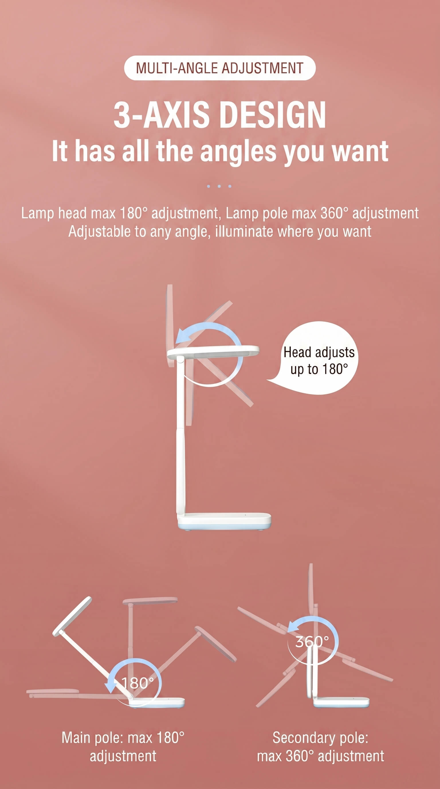 Midea M-Box Folding Desk Lamp