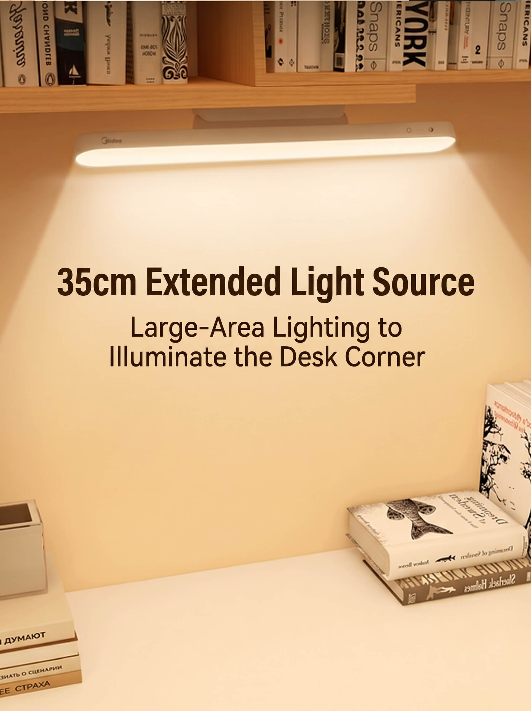 Midea Cool Light LED Desk Lamp Night Light