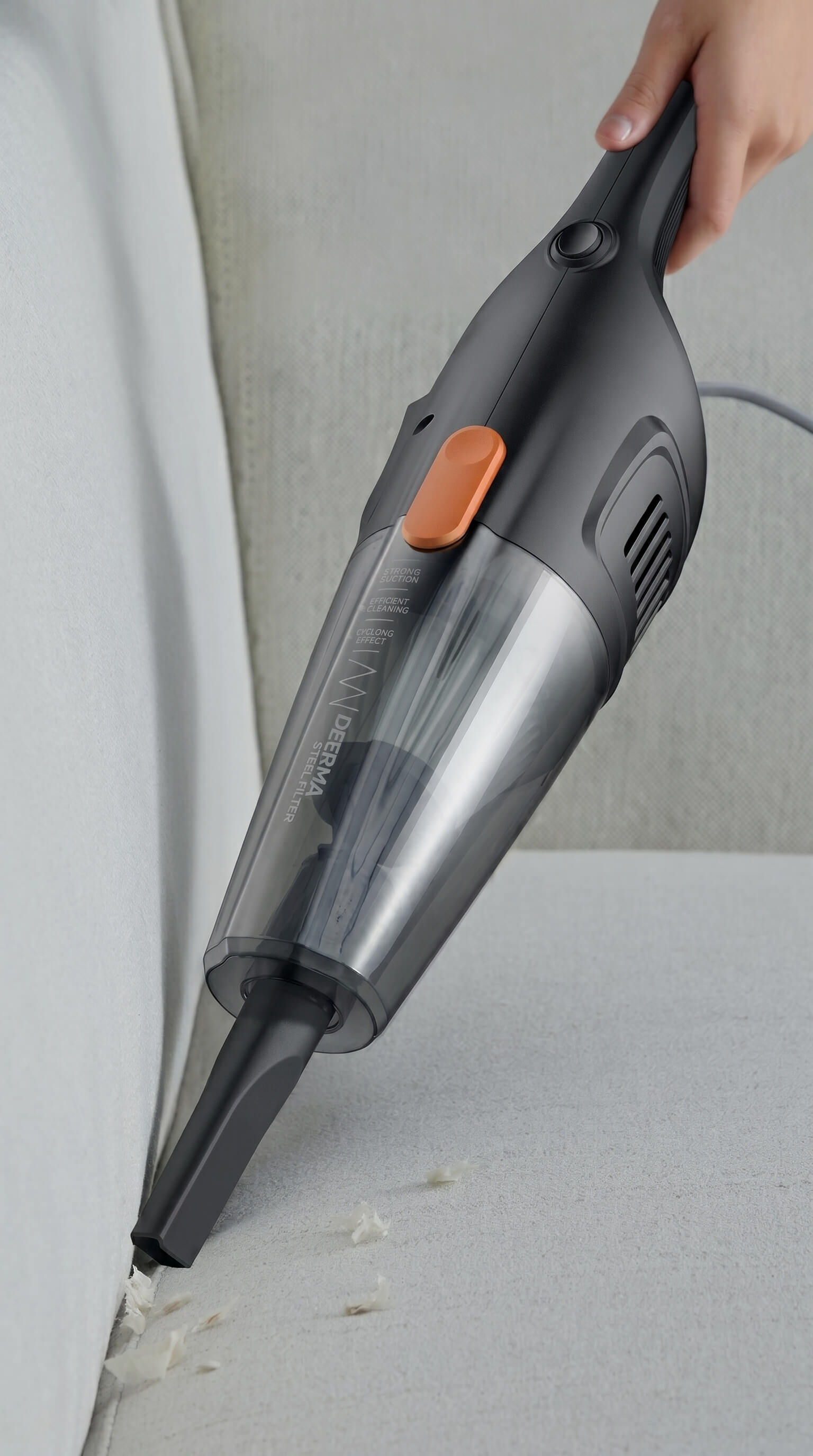 Deerma Small Handheld Corded Vacuum Cleaner