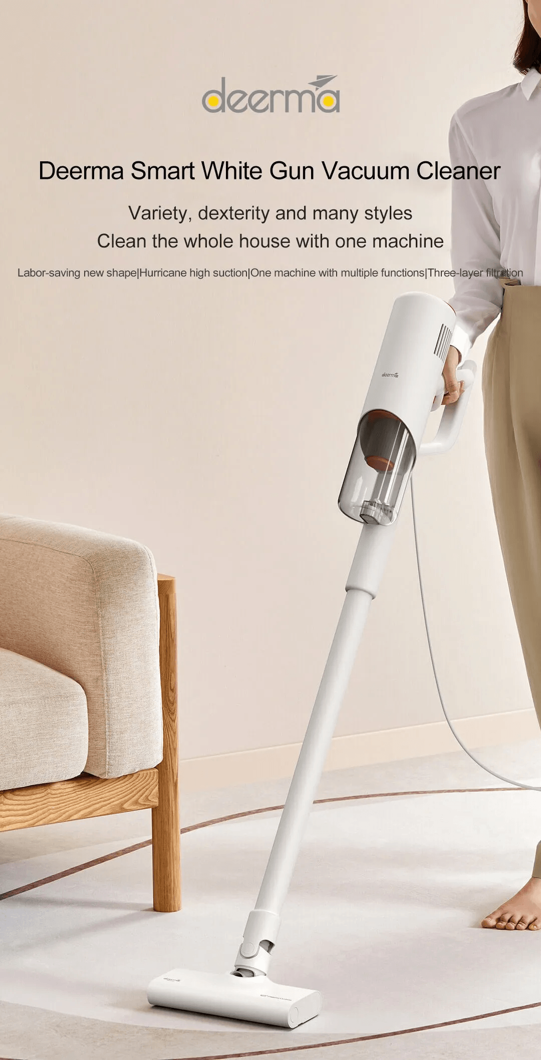Deerma DX300 Vacuum Cleaner