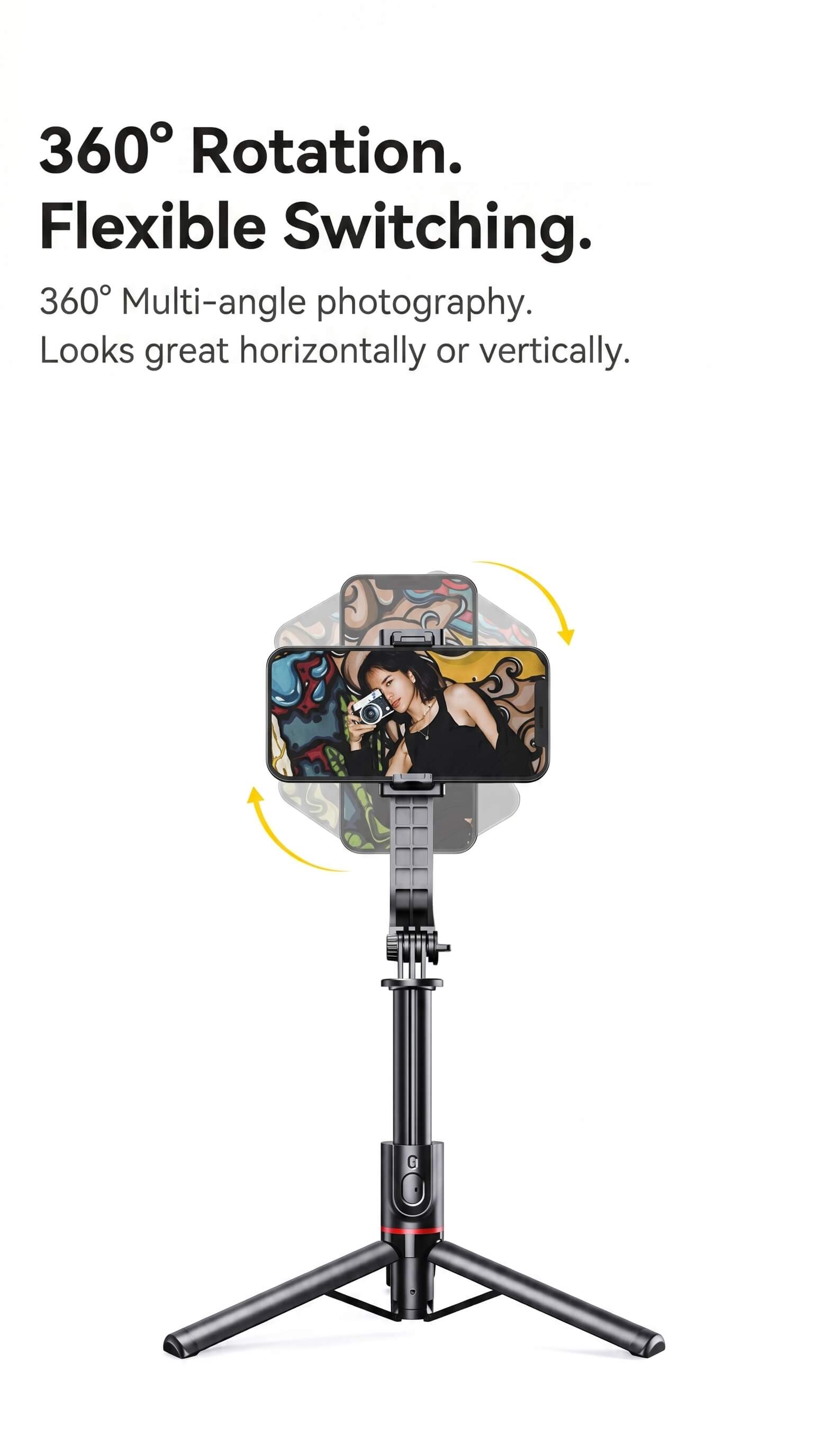 L12 Selfie Stick Tripod 360