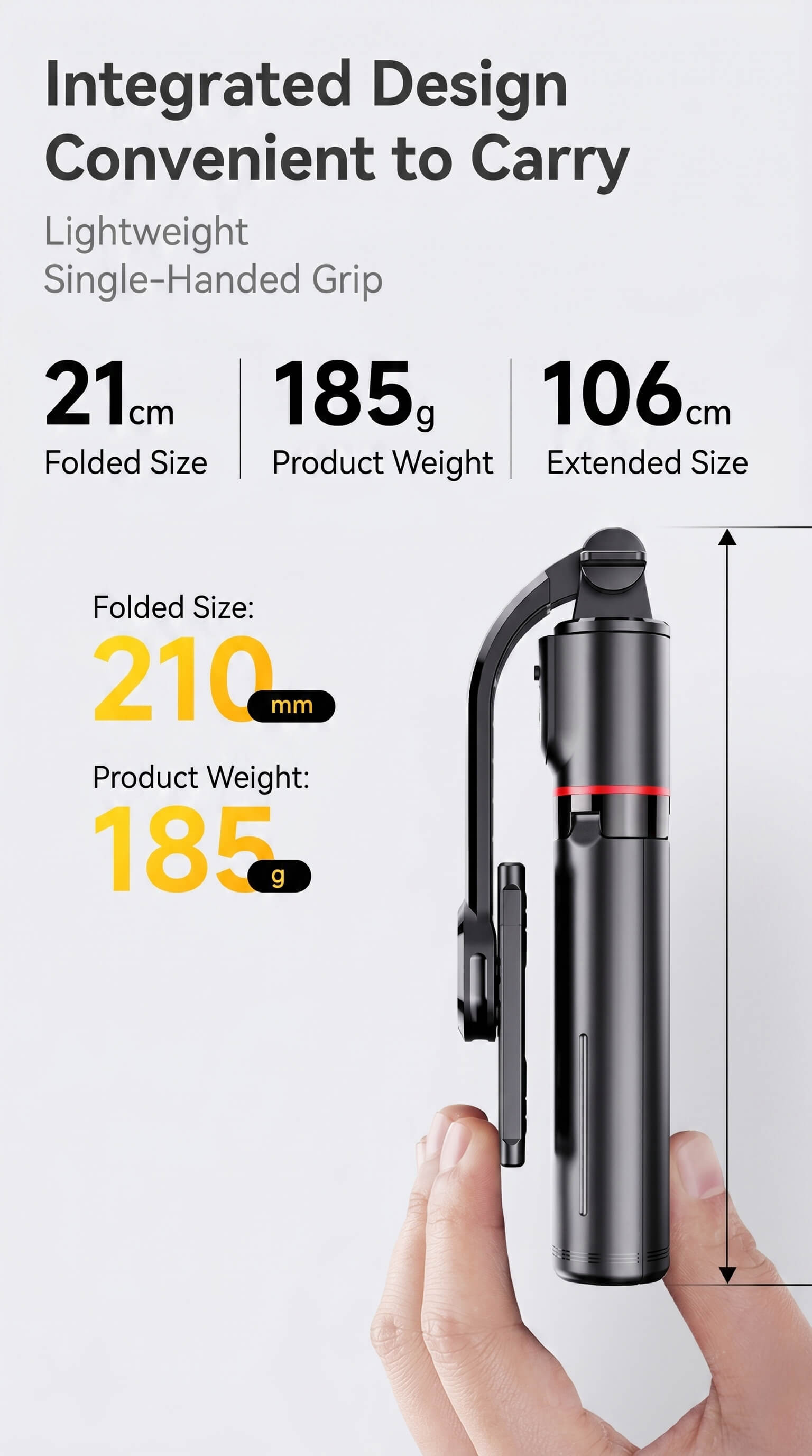 L12 Selfie Stick Tripod 360