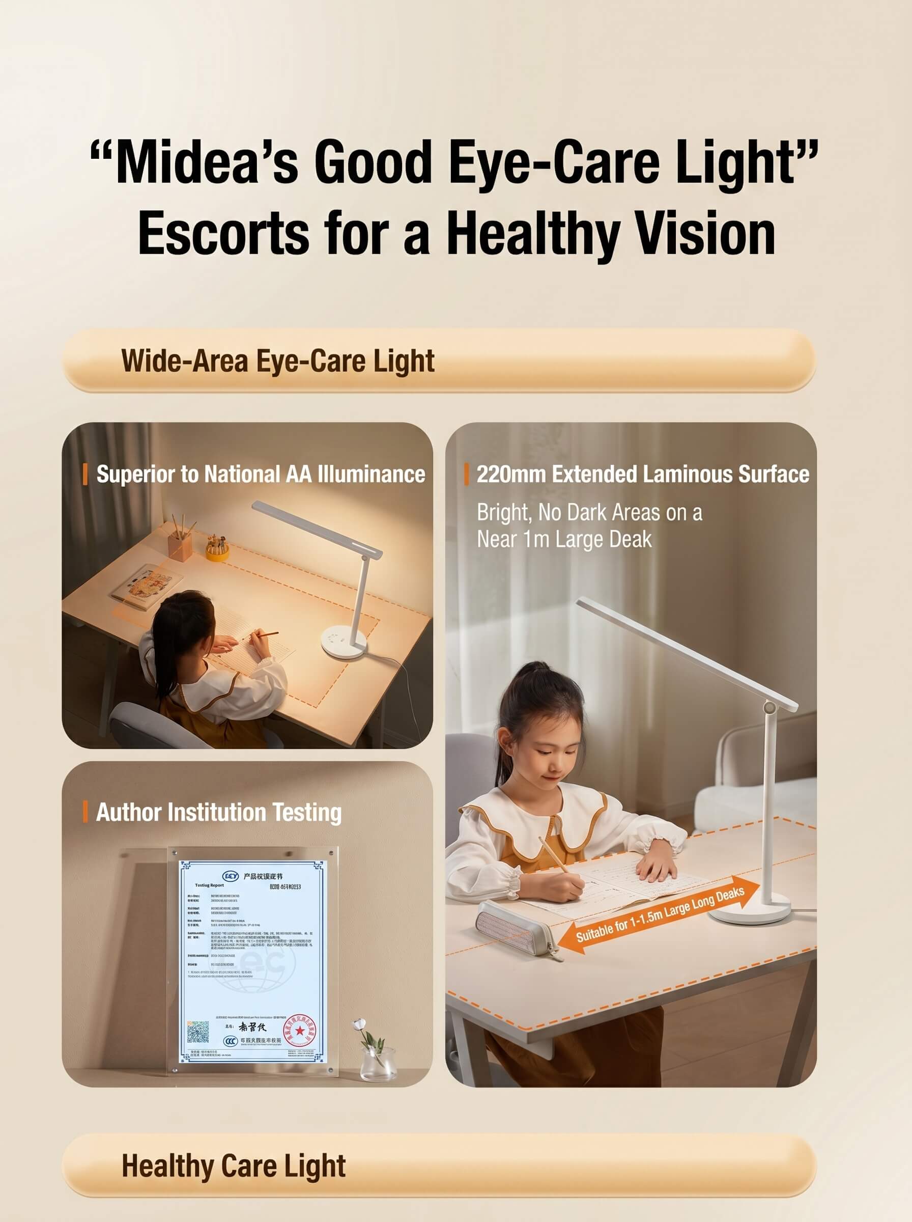Midea Zhixuan Eye Protection Desk Lamp