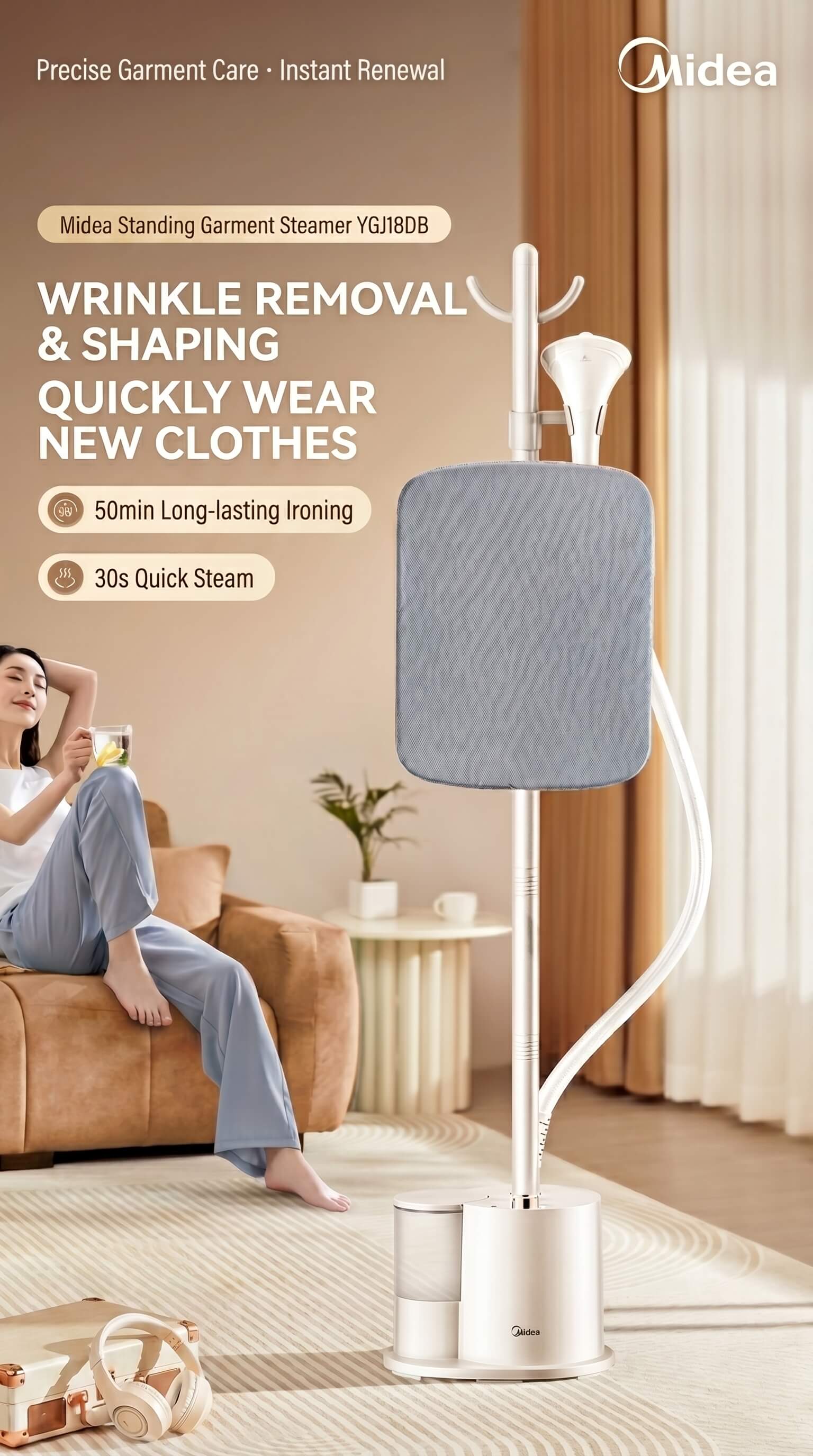 Midea Hanging Ironing Machine