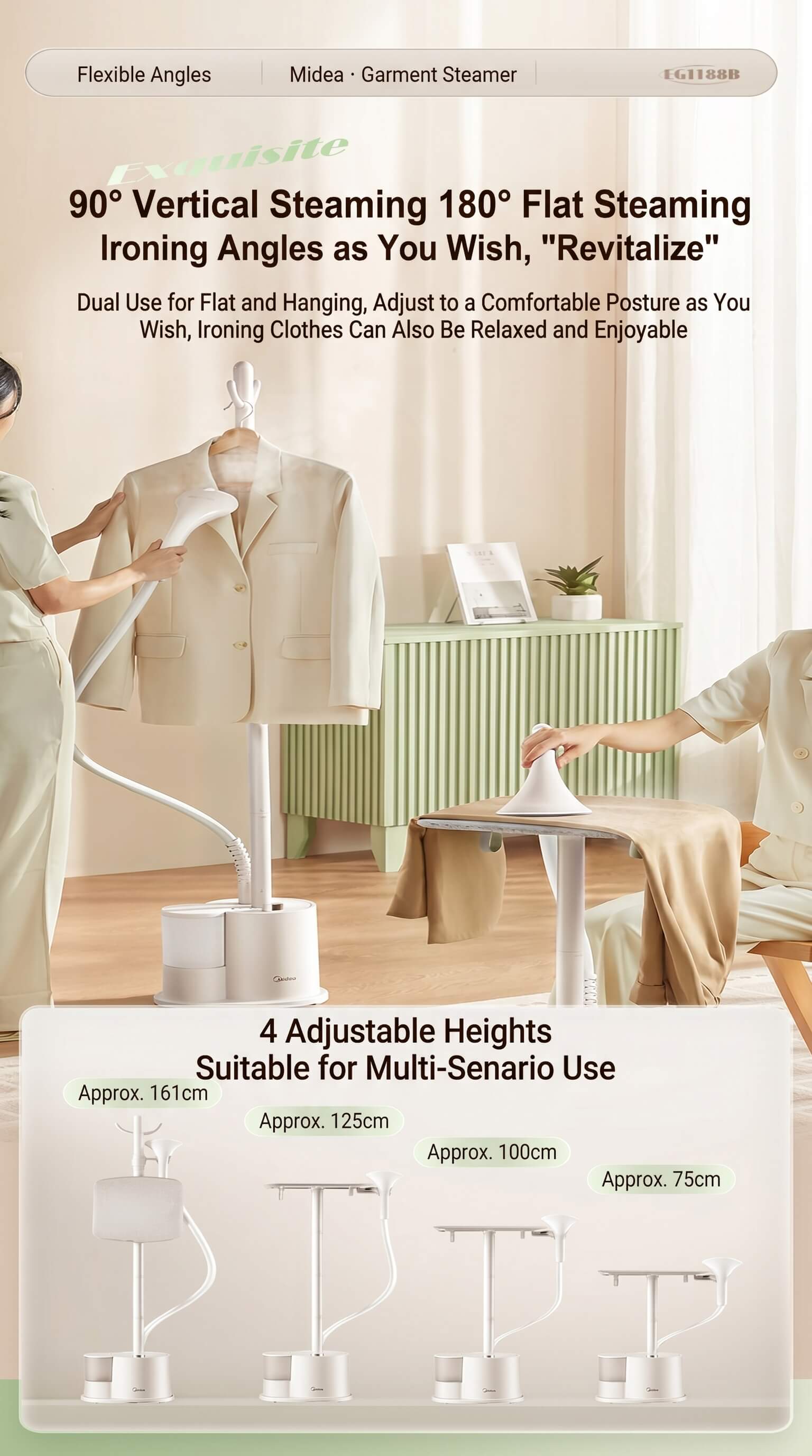 Midea Hanging Ironing Machine