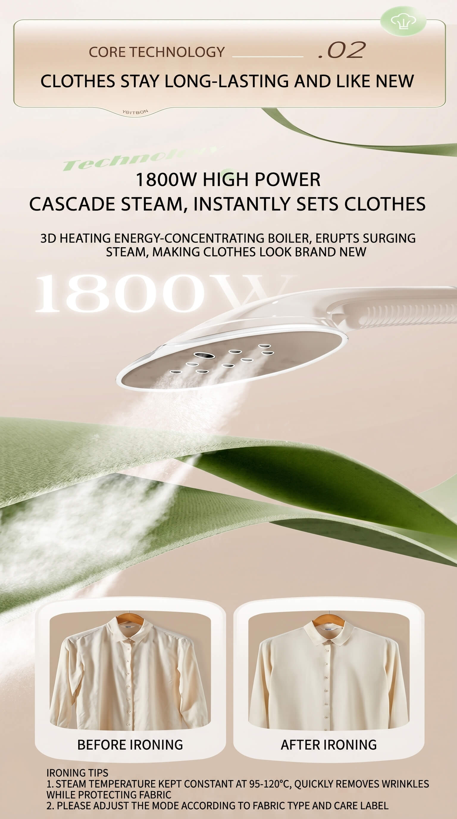 Midea Hanging Ironing Machine