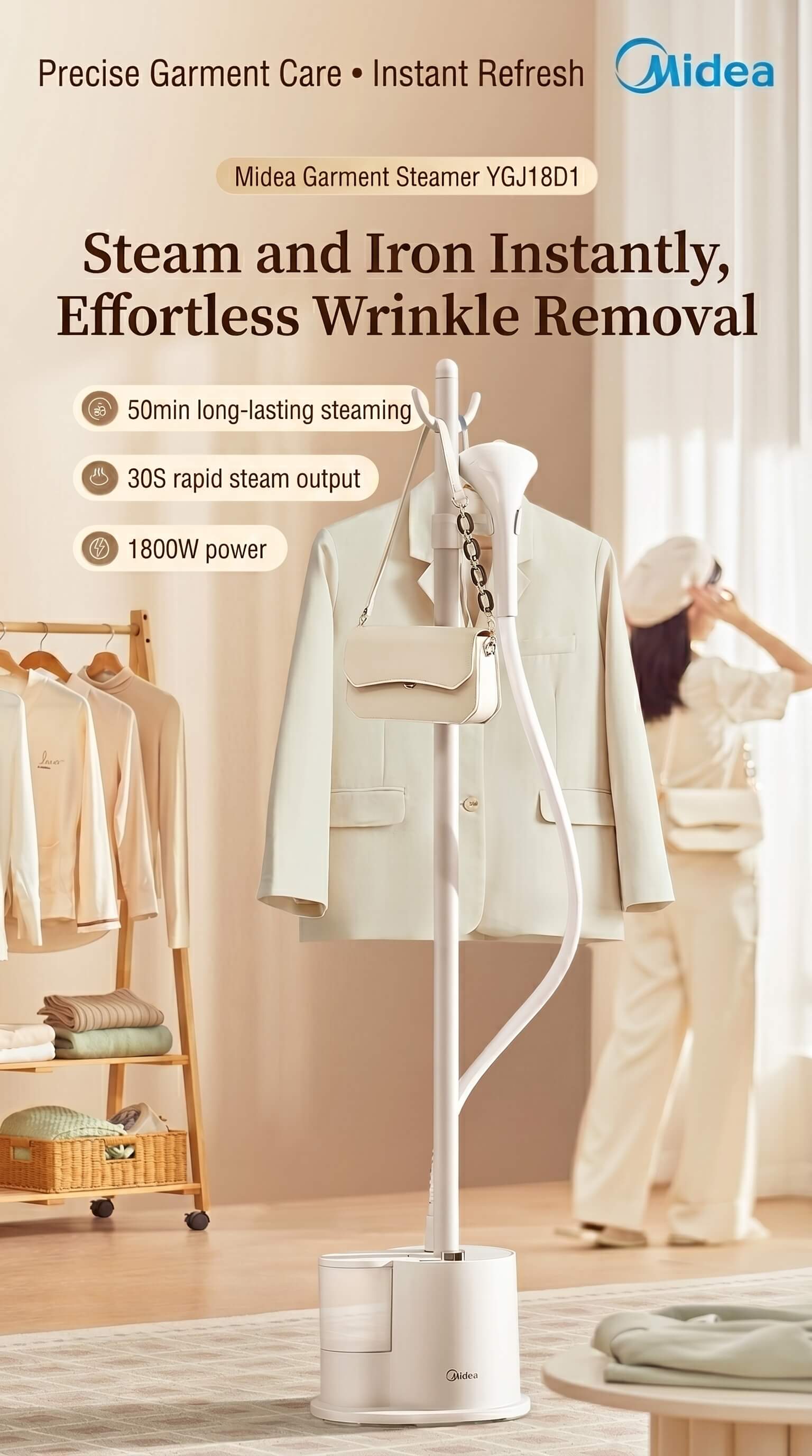 Midea Hanging Ironing Machine