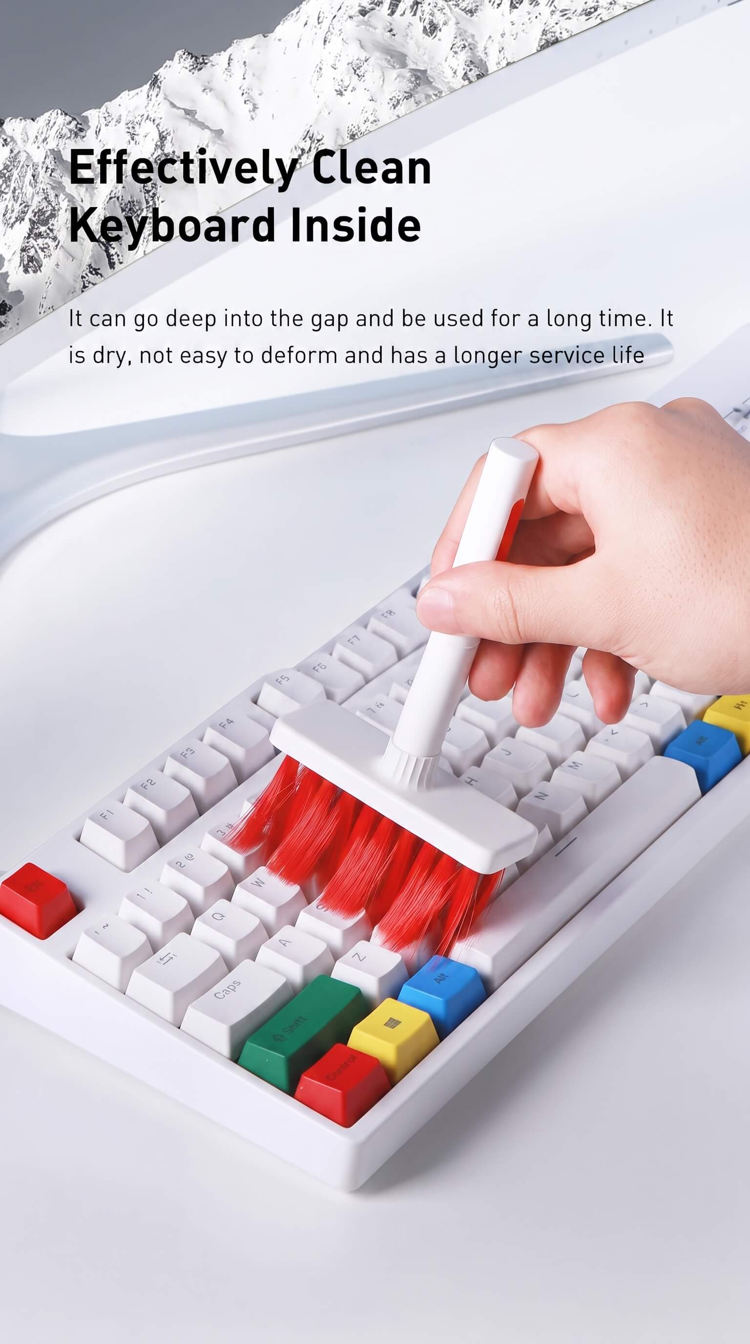 Haibeisi Keyboard Cleaning Brush Kit