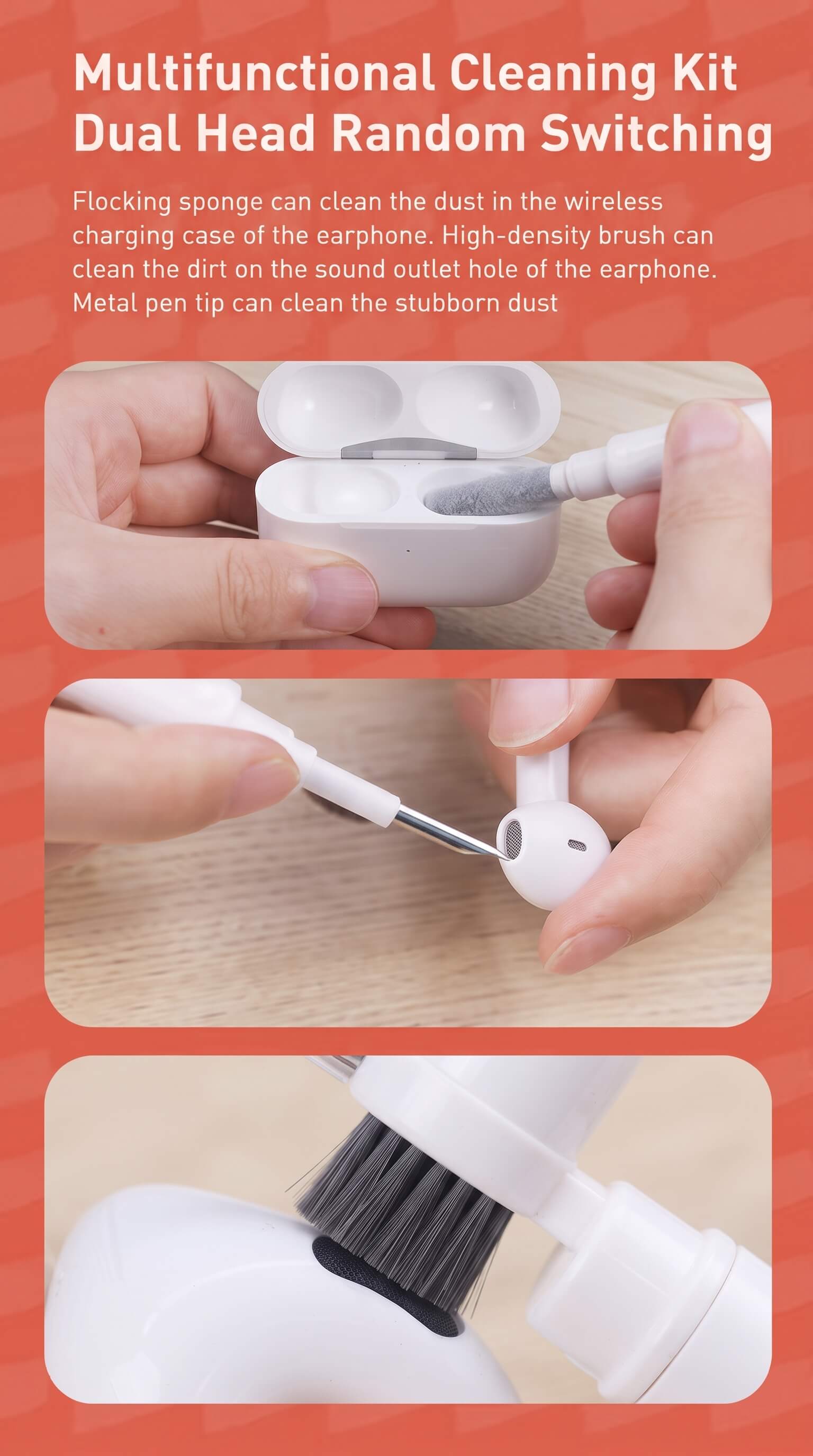 Haibeisi Keyboard Cleaning Brush Kit
