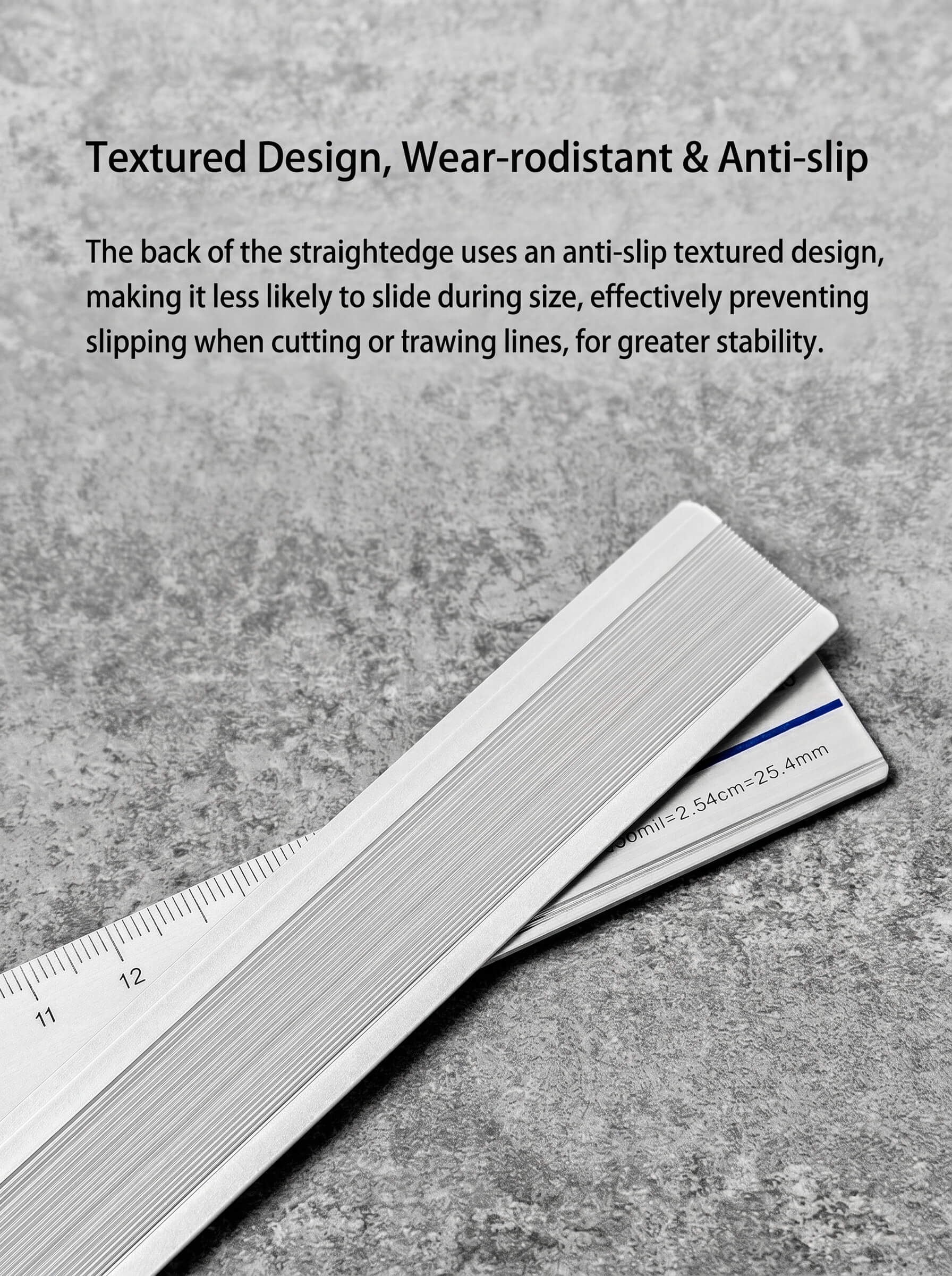 Xiaomi Fizz Frosted Alloy Ruler Set FZ22702