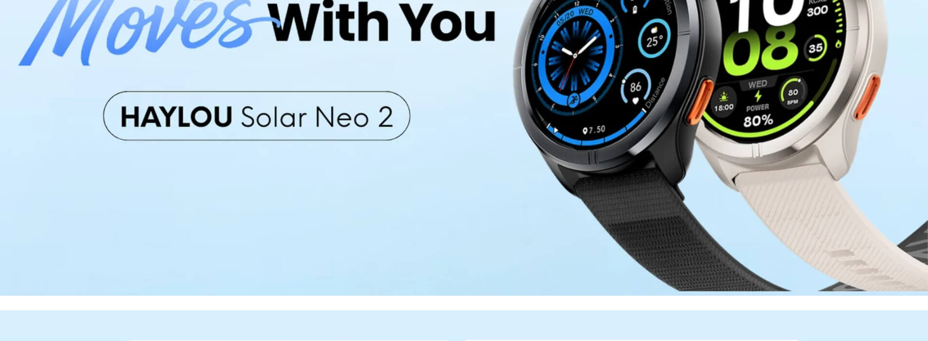 Haylou Solar Neo 2 smart watch