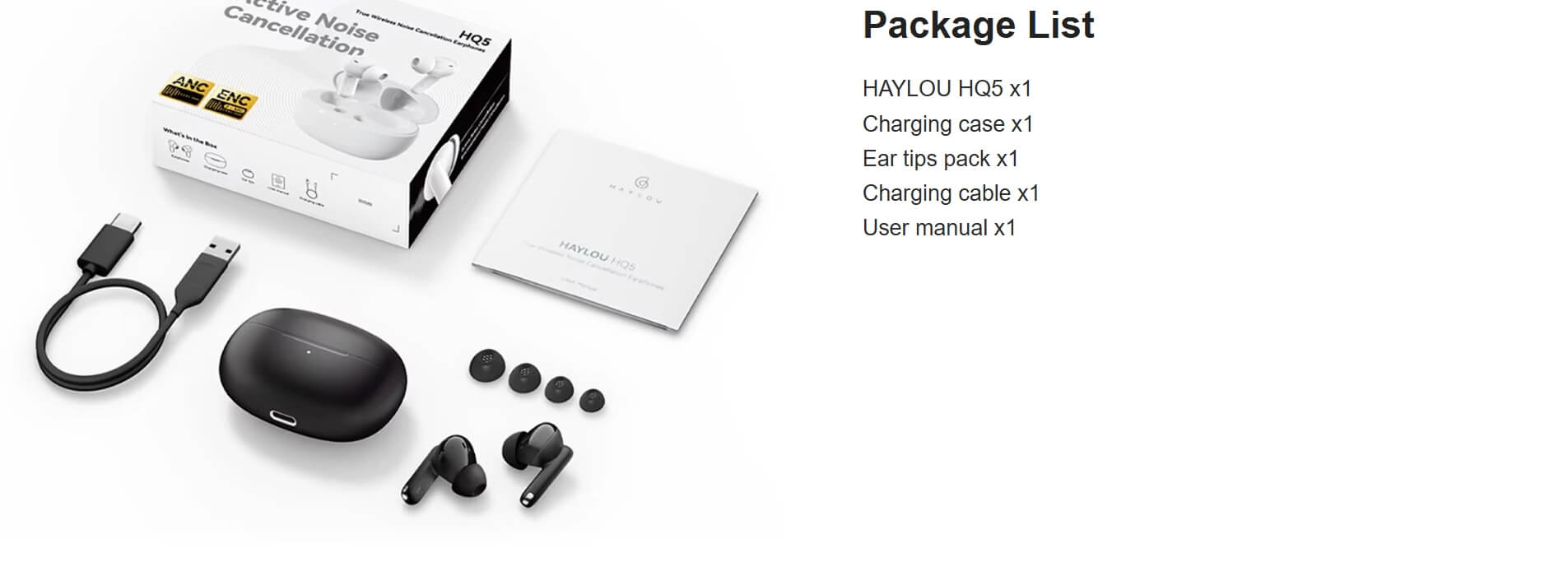 Haylou HQ5 Wireless Earbuds