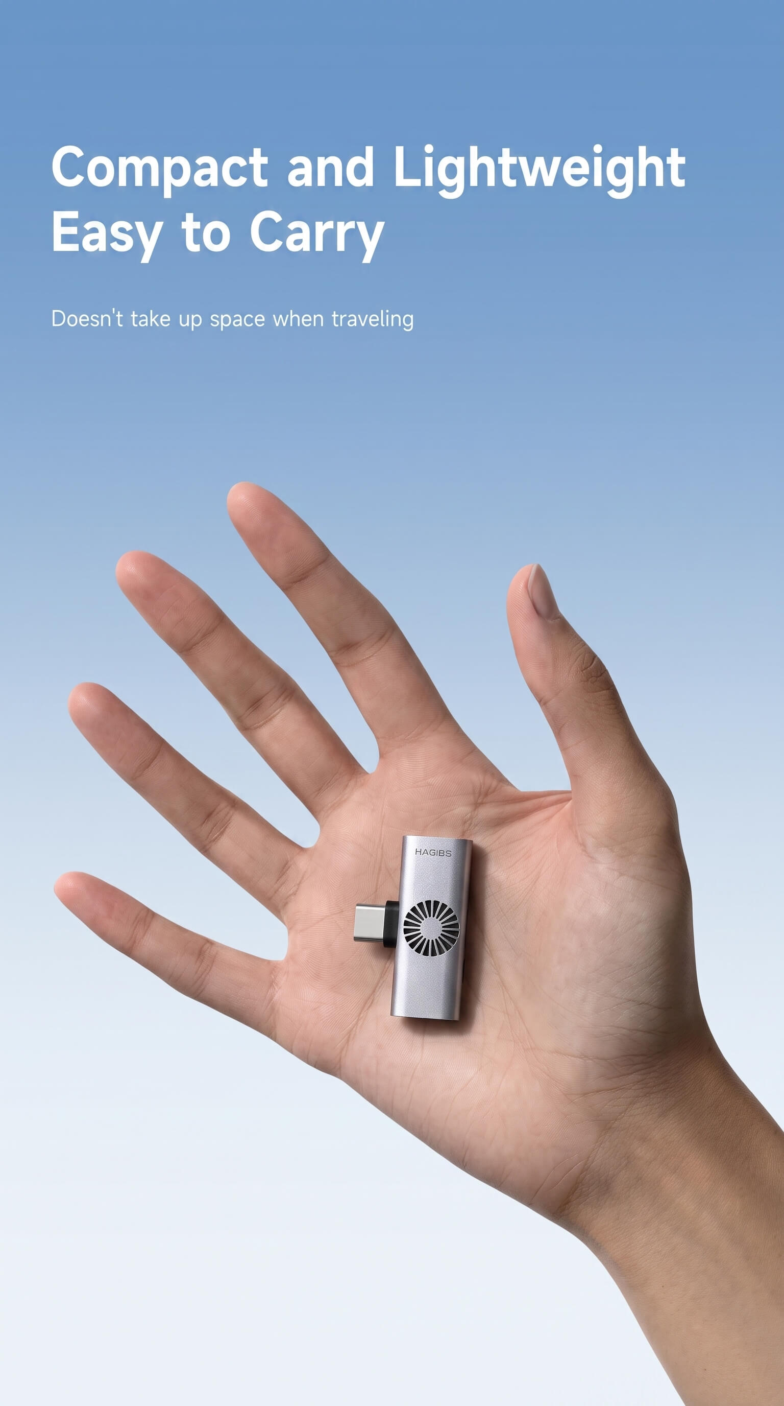 Haibeisi Type-C to OTG 1-to-2 USB