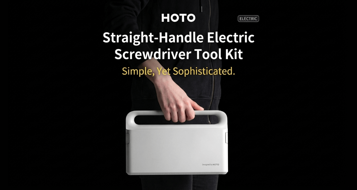 HOTO Little Monkey Tool Box Household Electric Screwdriver Set