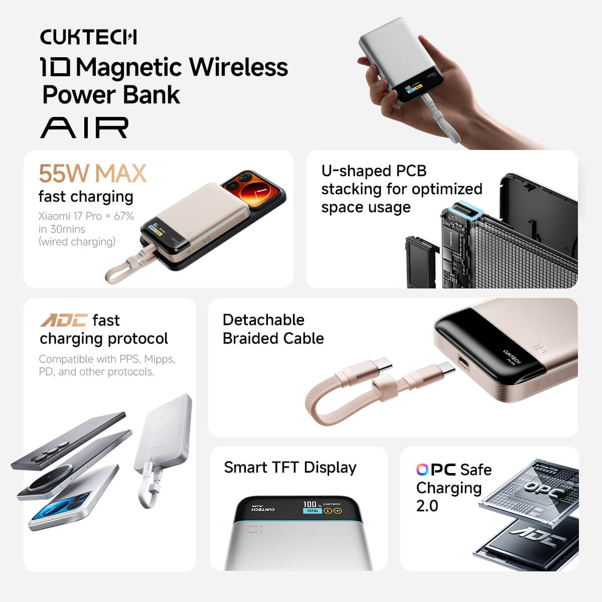 CUKTECH Super Magnetic Energy Card