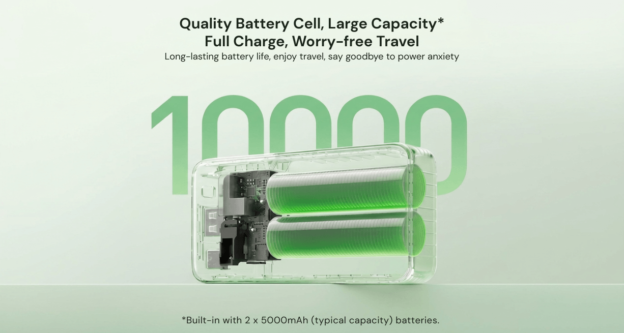 Xiaomi built-in screen display power bank 10000 45W