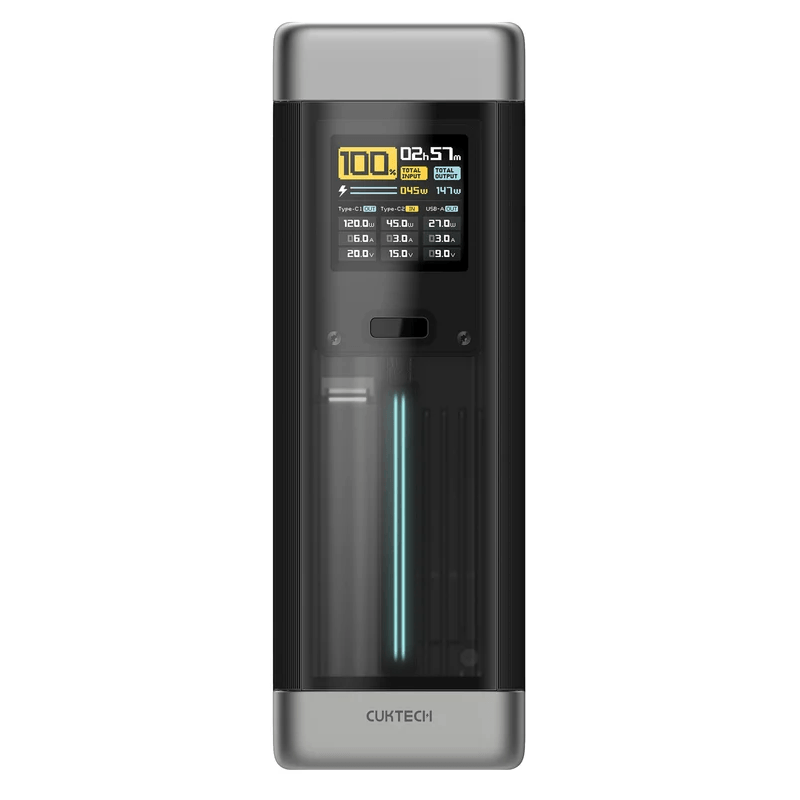 CUKTECH 210W 25000mAh Power Bank Black 