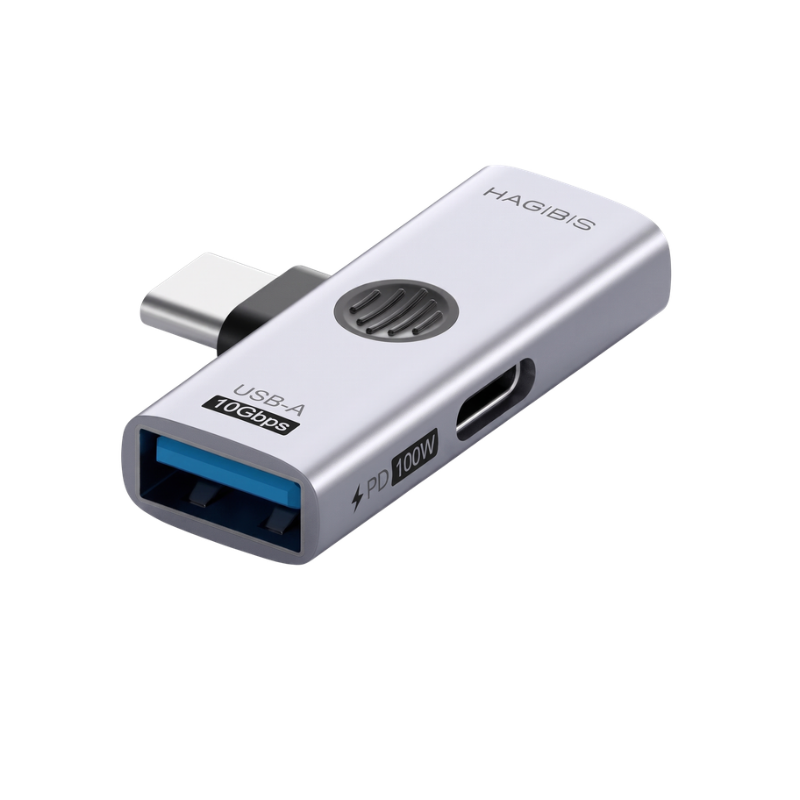 Hagibis Type-C to OTG 2 in 1 OTG Adapter