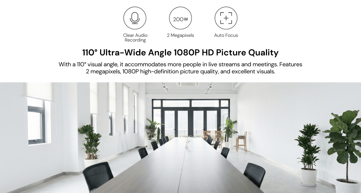 xiaovv HD Webcam USB Camera