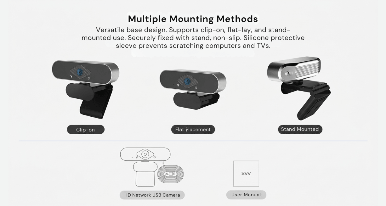 xiaovv HD Webcam USB Camera