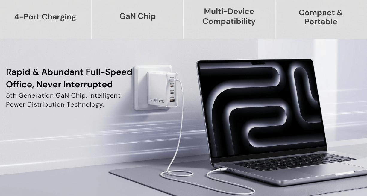 Movespeed 140W GaN Fast Charger