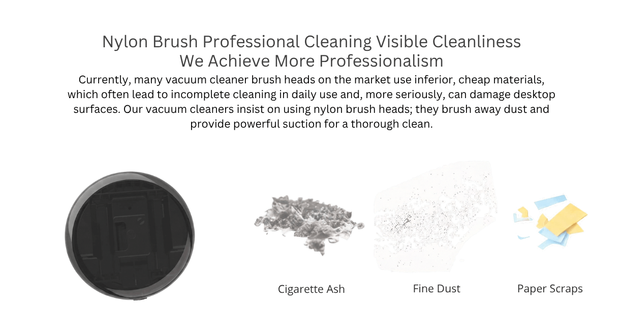 Desktop Cleaner Mini Paper Scrap Vacuum