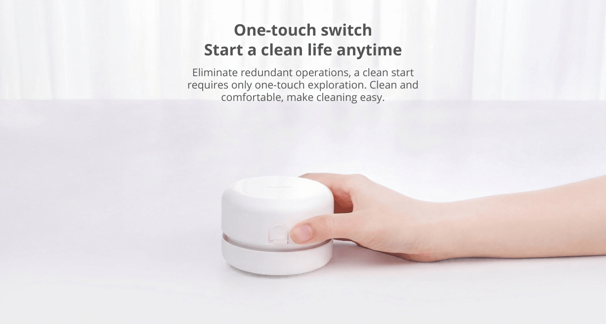 Desktop Cleaner Mini Paper Scrap Vacuum