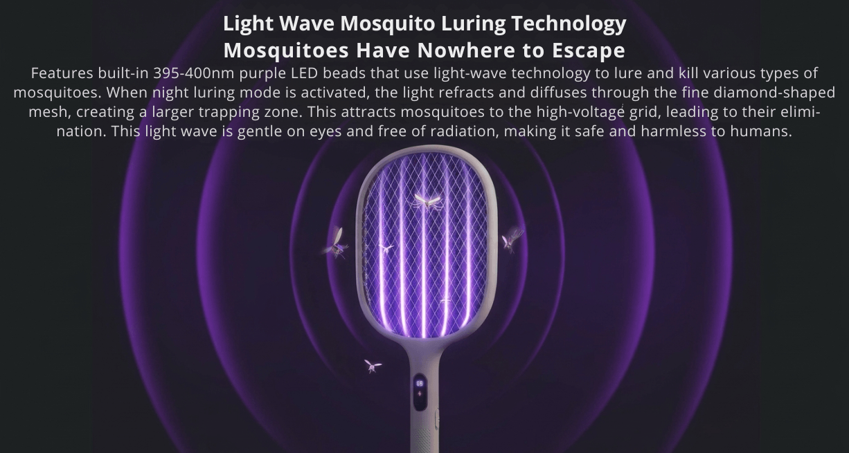 Mi Qualitell Digital Display Mosquito Swatter