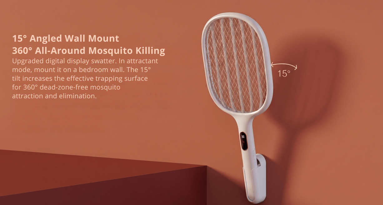 Mi Qualitell Digital Display Mosquito Swatter
