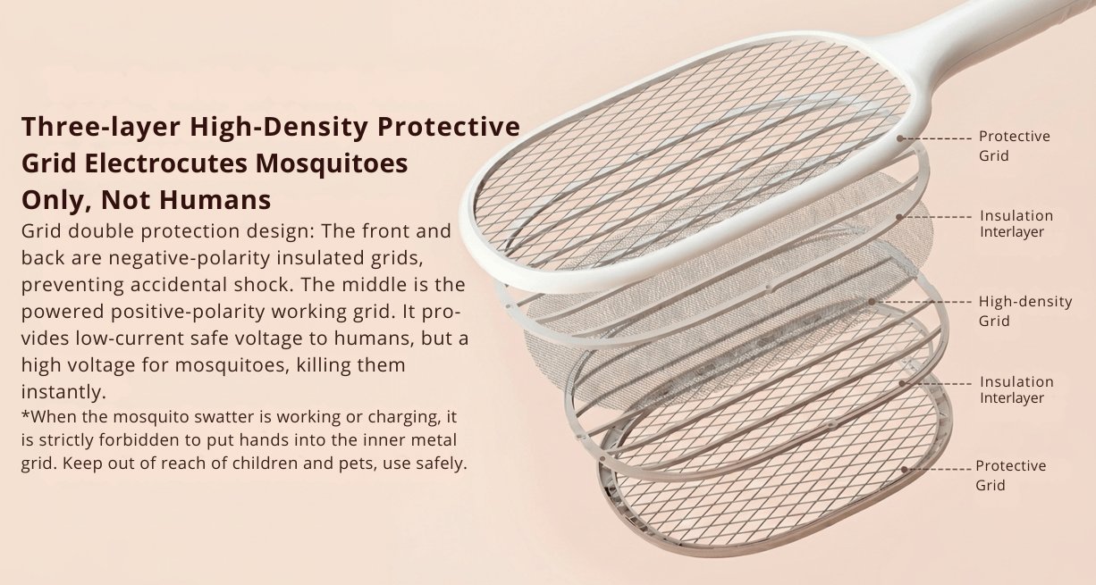 Mi Qualitell Digital Display Mosquito Swatter