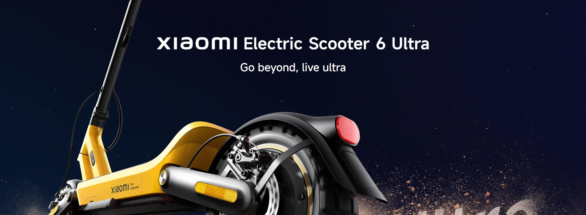 Xiaomi Electric Scooter 6 Ultra