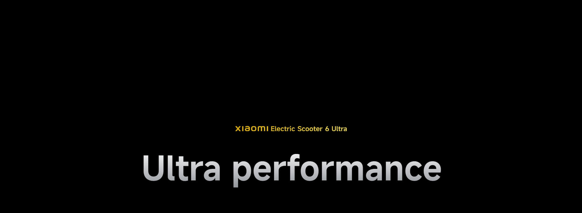 Xiaomi Electric Scooter 6 Ultra