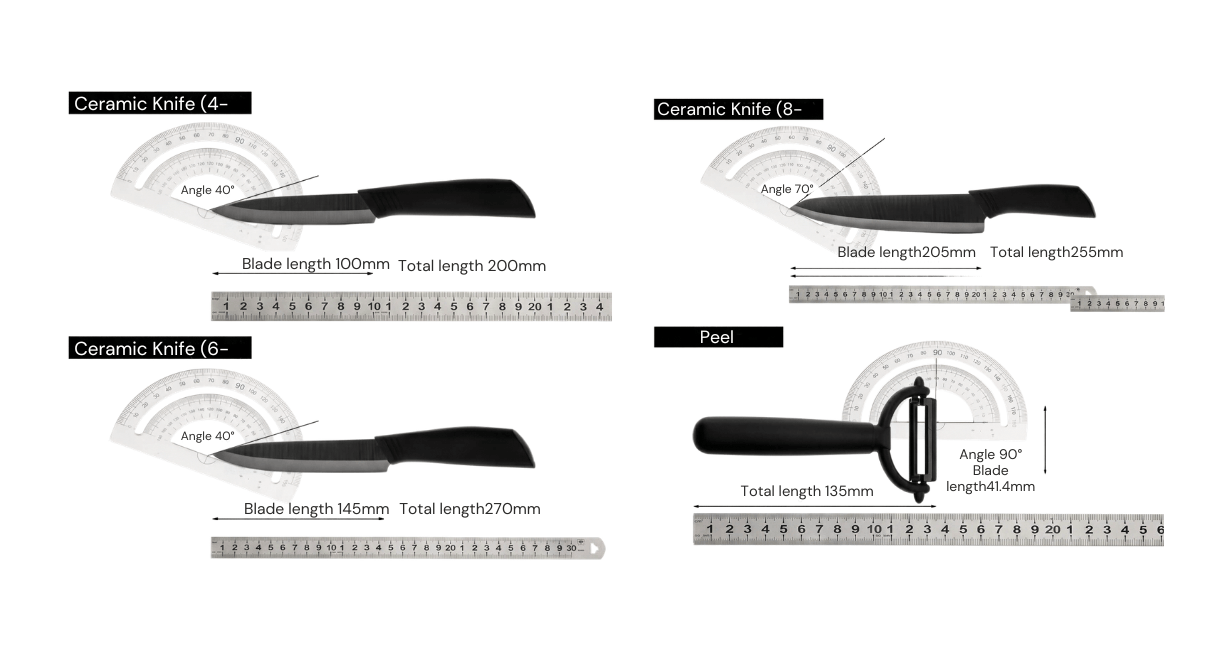 Xiaomi HuoHou Nano Ceramic Knife Set