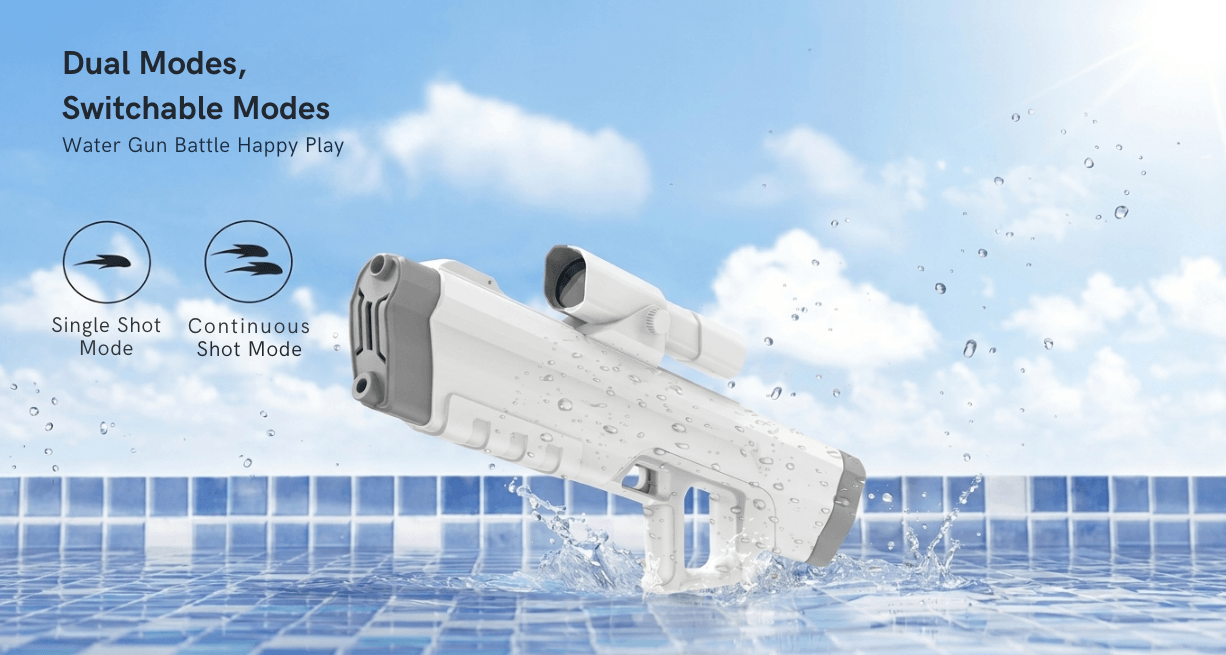 Automatic Water Absorbent Pulse Water Gun Children's Toy