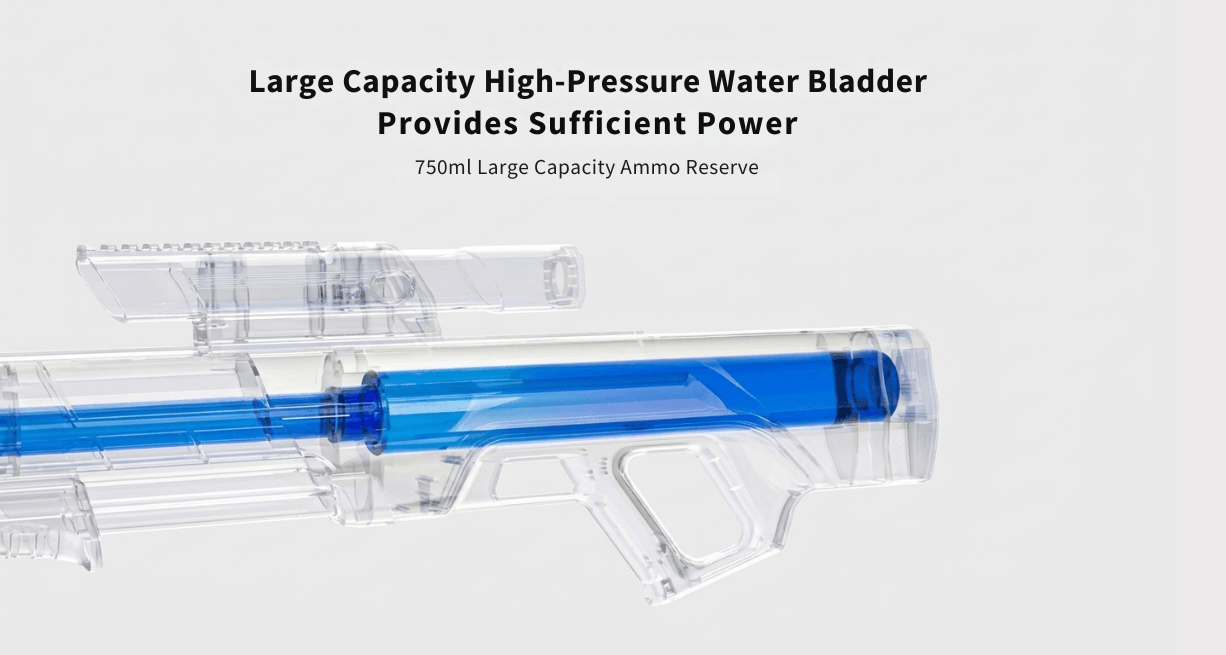 Automatic Water Absorbent Pulse Water Gun Children's Toy