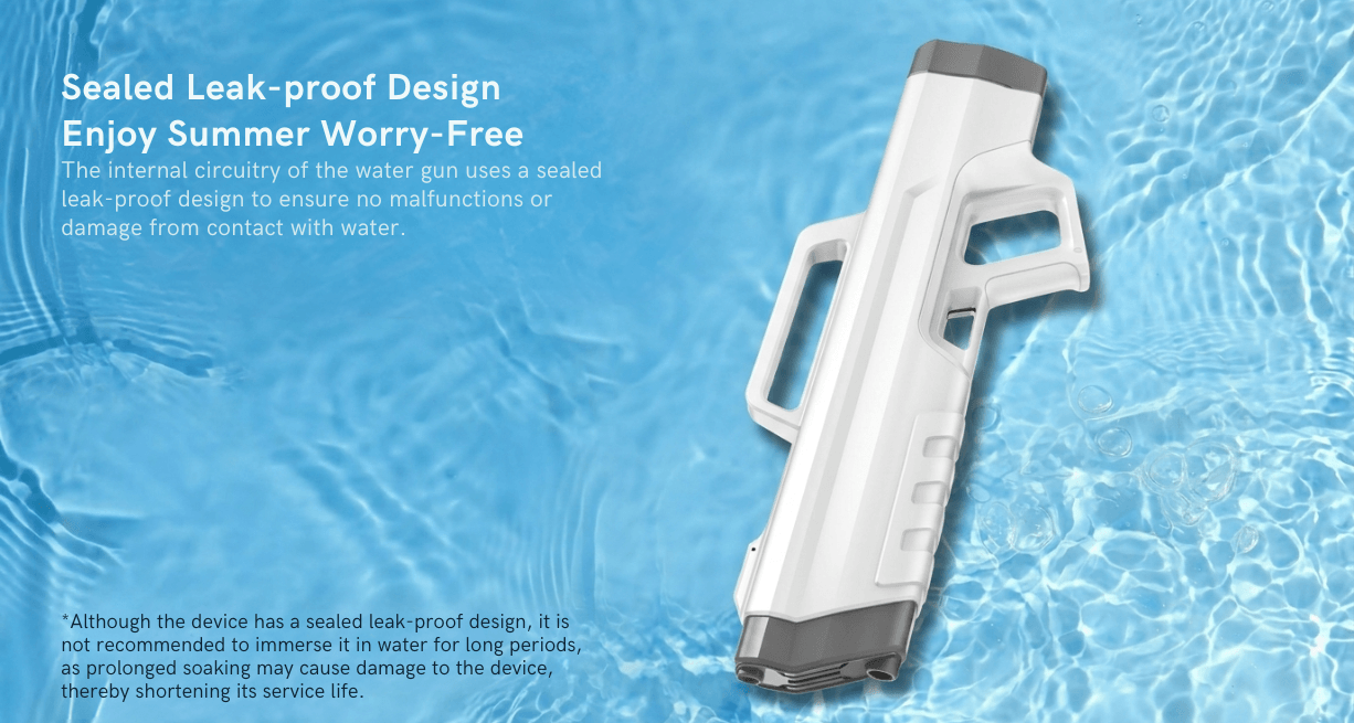 Automatic Water Absorbent Pulse Water Gun Children's Toy