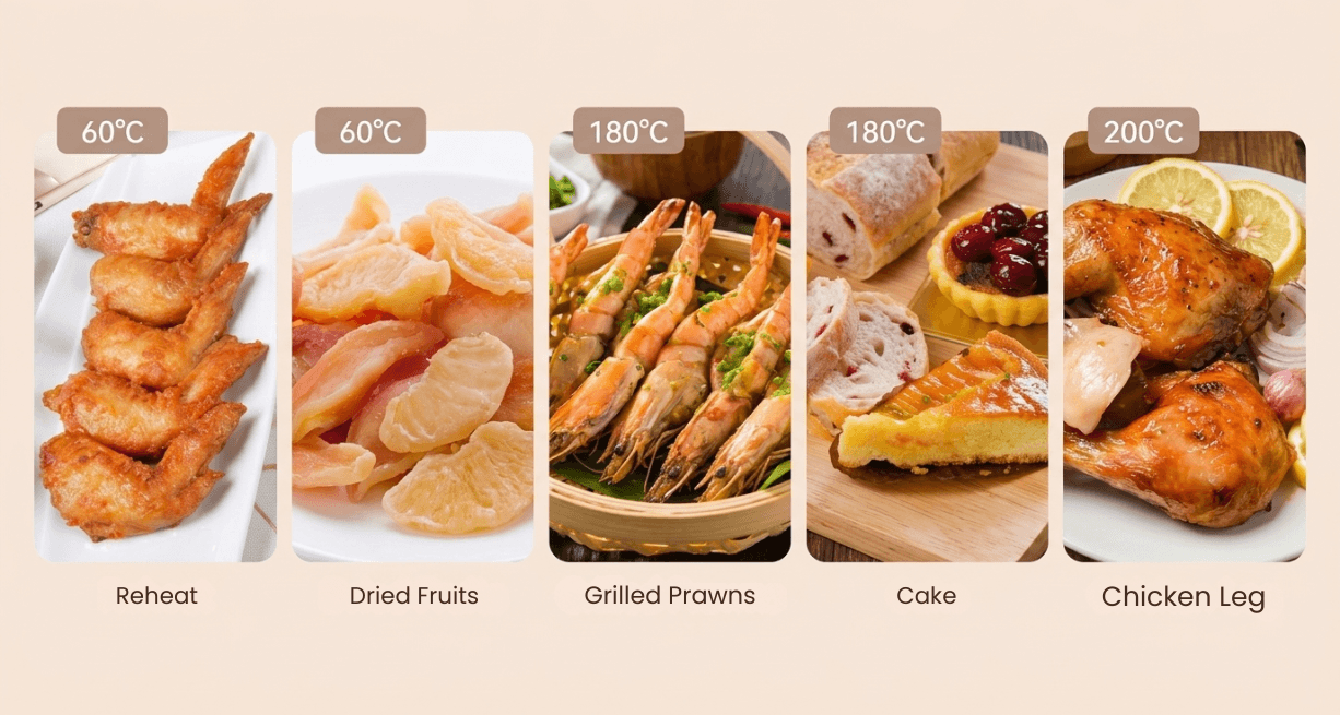 Zhiwu Boiling Visual Air Fryer Transparent Glass