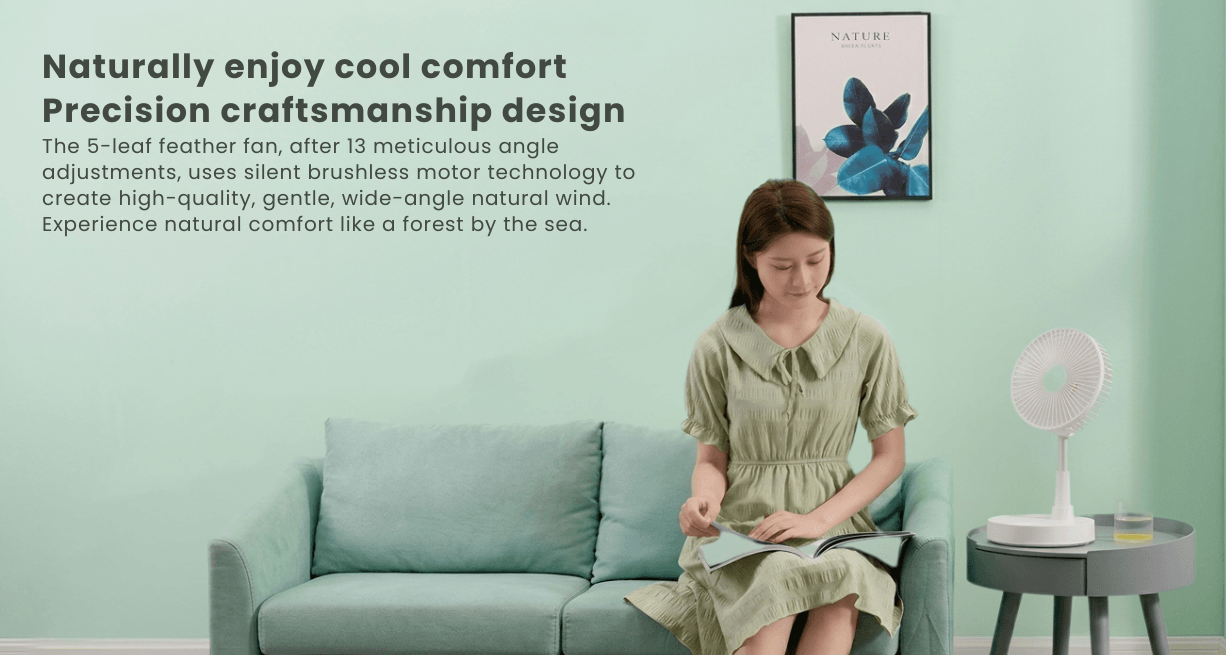 JIPIN instant folding storage fan